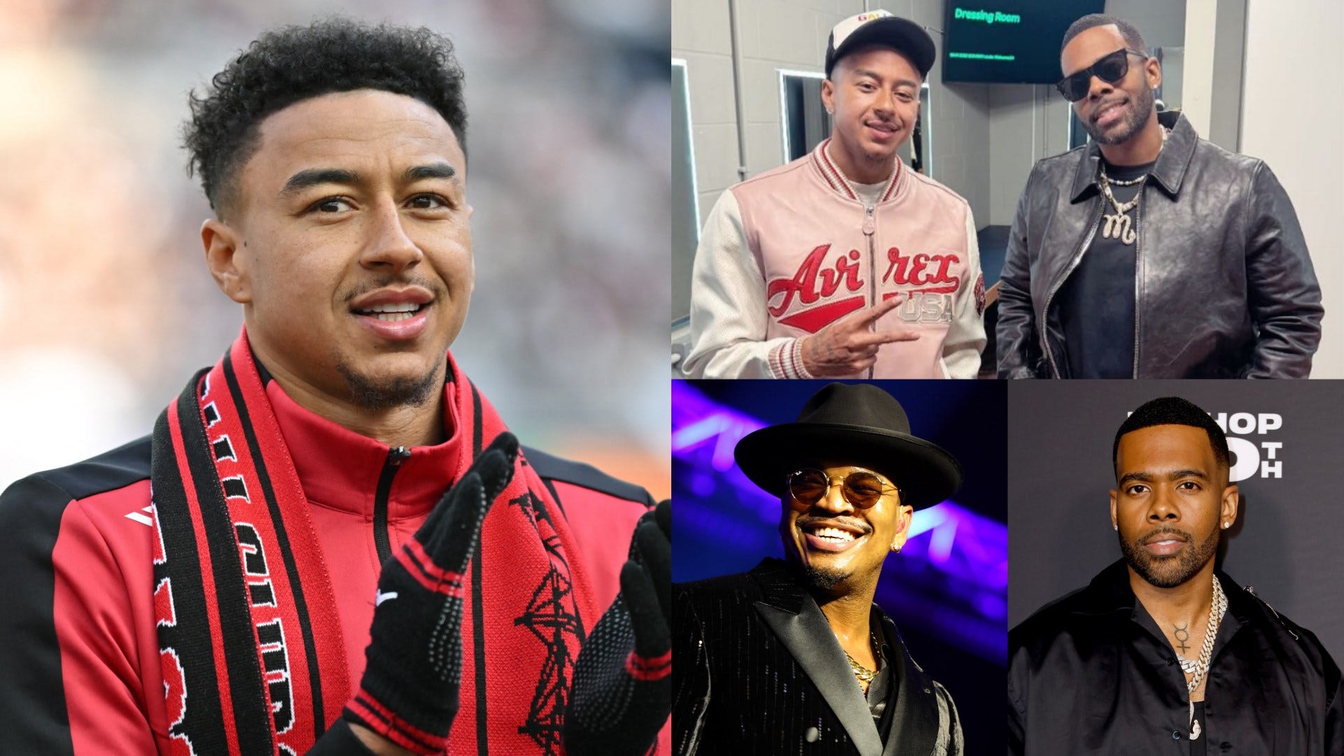 Ex-Man Utd star Jesse Lingard meets legendary R&B duo Ne-Yo & Mario after travelling to huge concert in lavish limo - just days after stinging criticism from FC Seoul manager