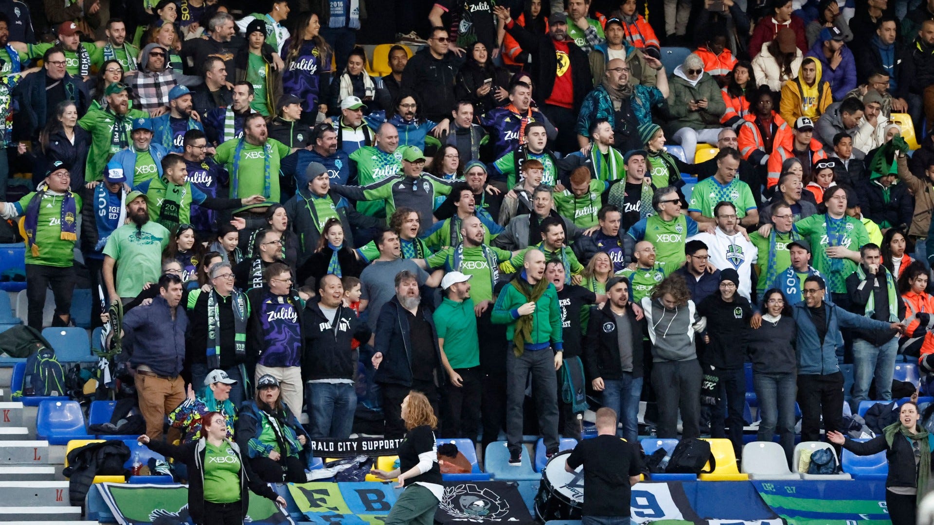 Sounders Club World Cup fans