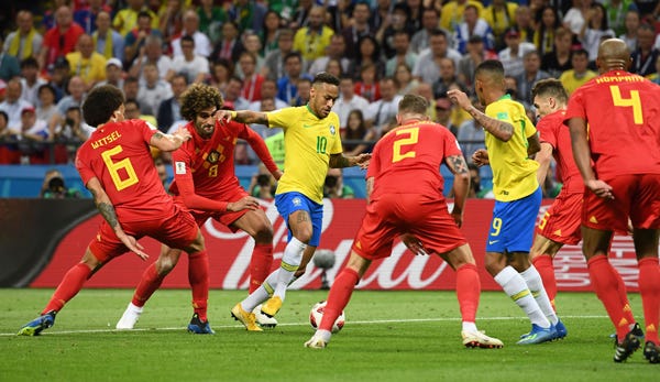 Belgien wirft Brasilien raus So laufen die Highlights! Goal Deutschland