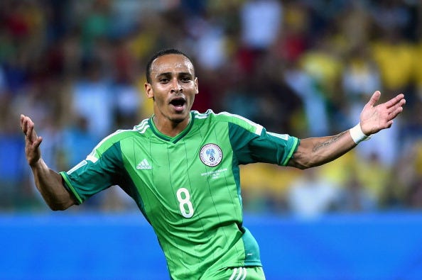 Peter Odemwingie Nigeria 2014 WORLD CUP GROUP F (06222014)