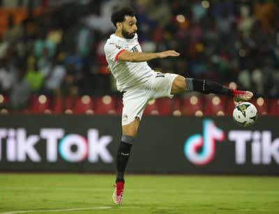 Mohamed Salah scores for Egypt vs G. Bissau in Afcon