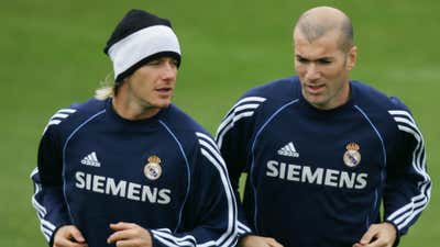 David Beckham Zinedine Zidane