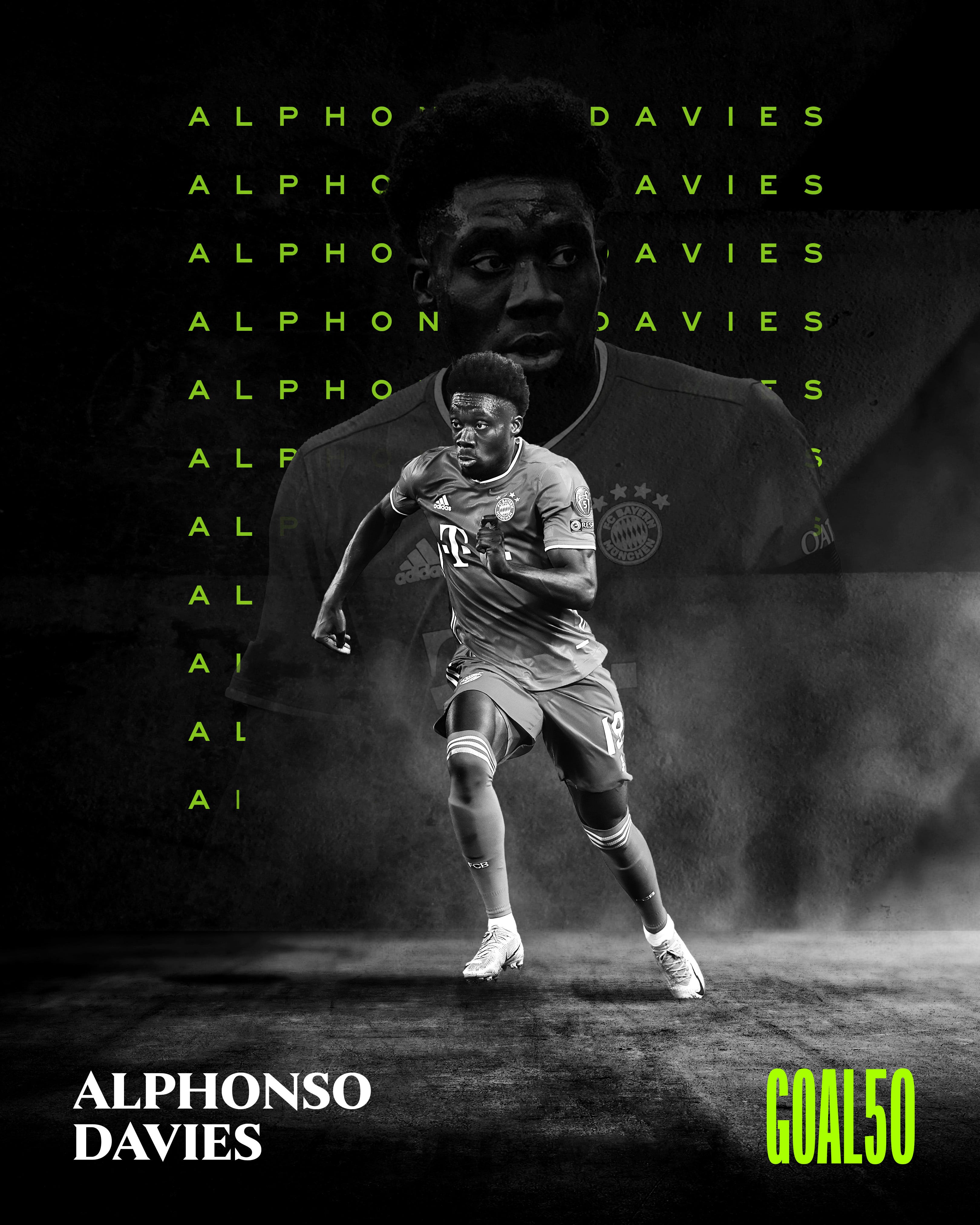 Alphonso Davies Goal 50 GFX