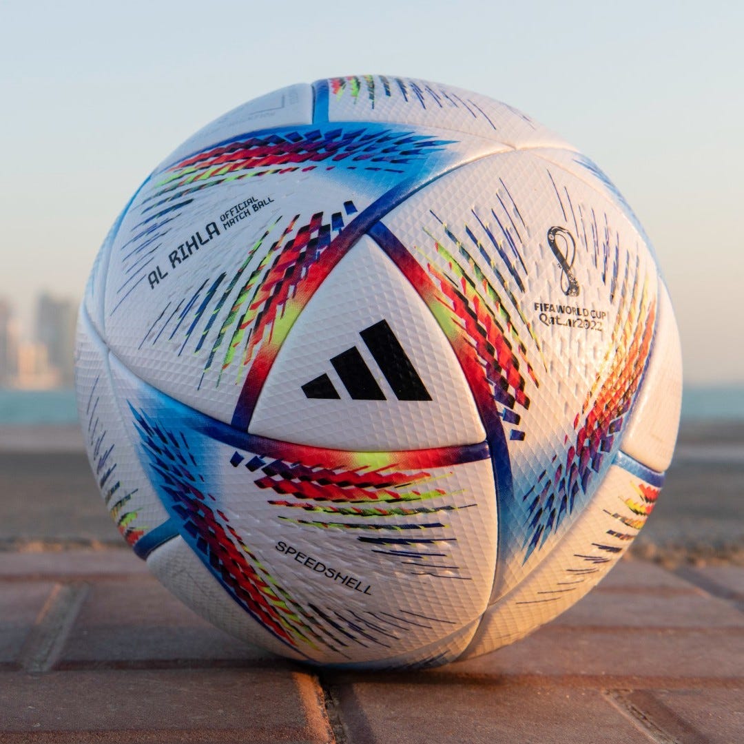 World Cup 2022 ball Al Rihla adidas