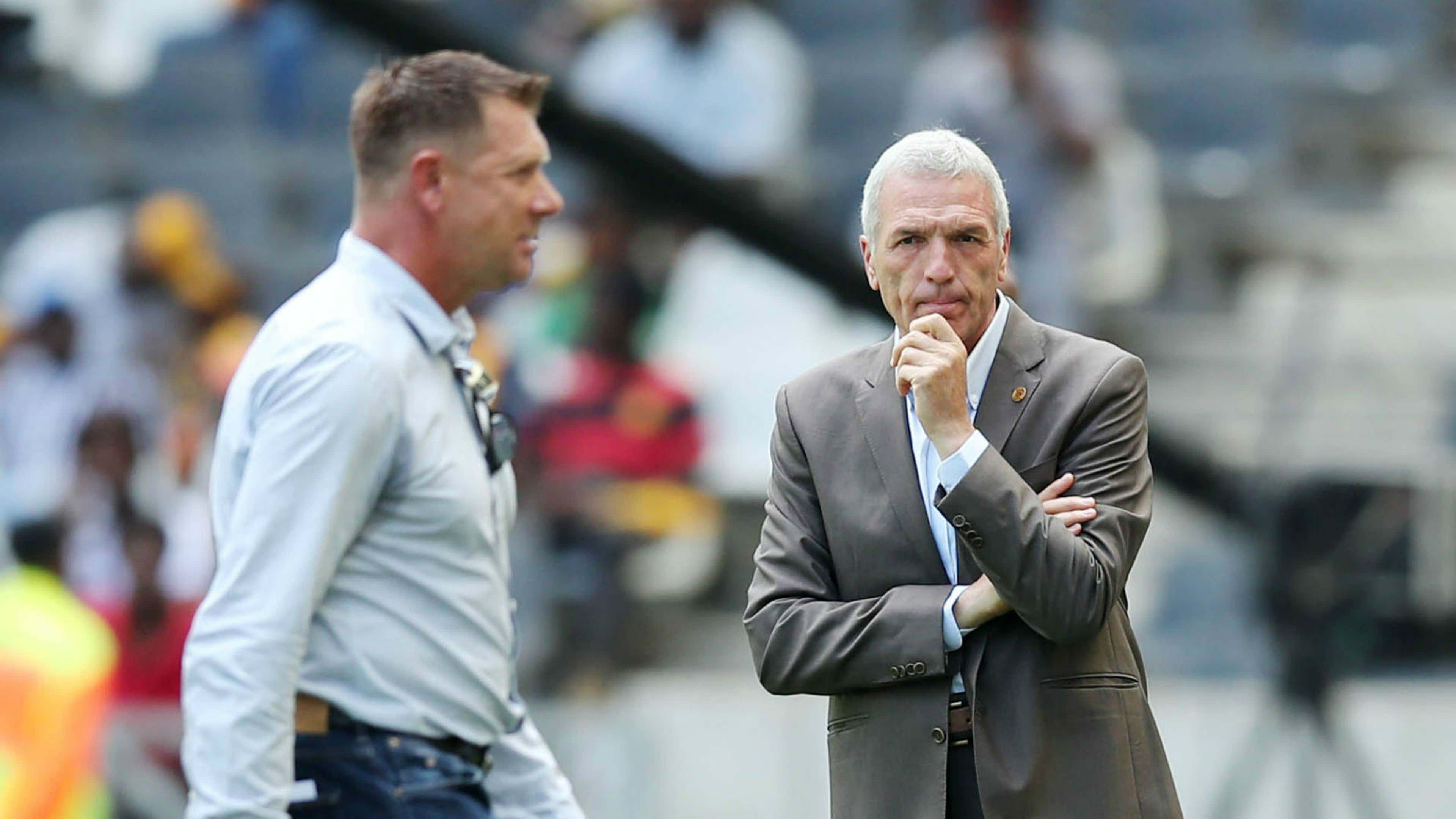 Eric Tinkler and Ernst Middendorp - Kaizer Chiefs and Maritzburg United