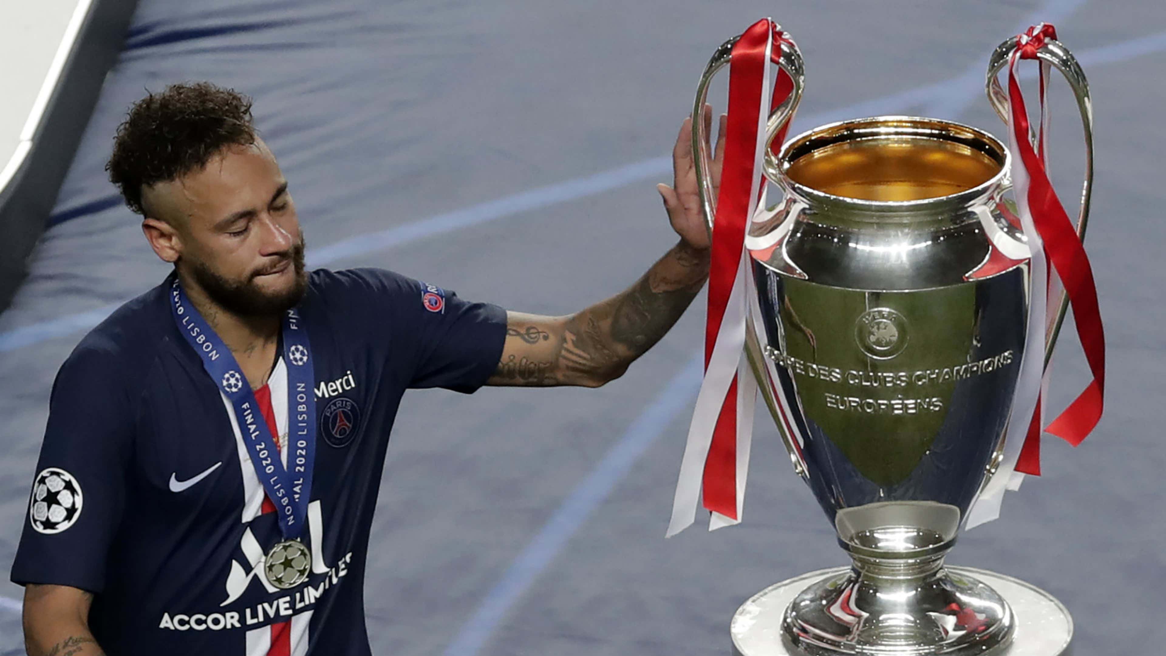 Neymar left in tears after PSG suffer Champions League final heartbreak