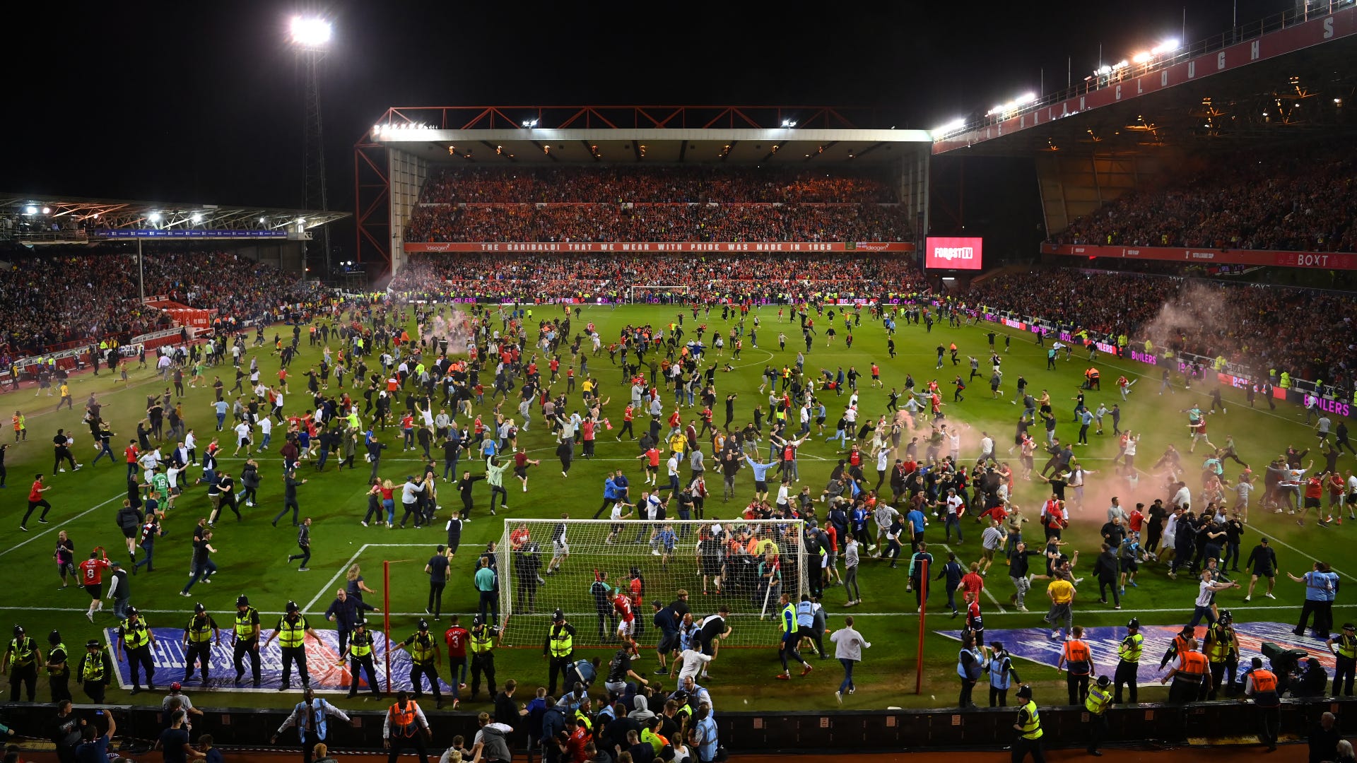 Pitch-invading Nottingham Forest fan who headbutted Billy Sharp given ...