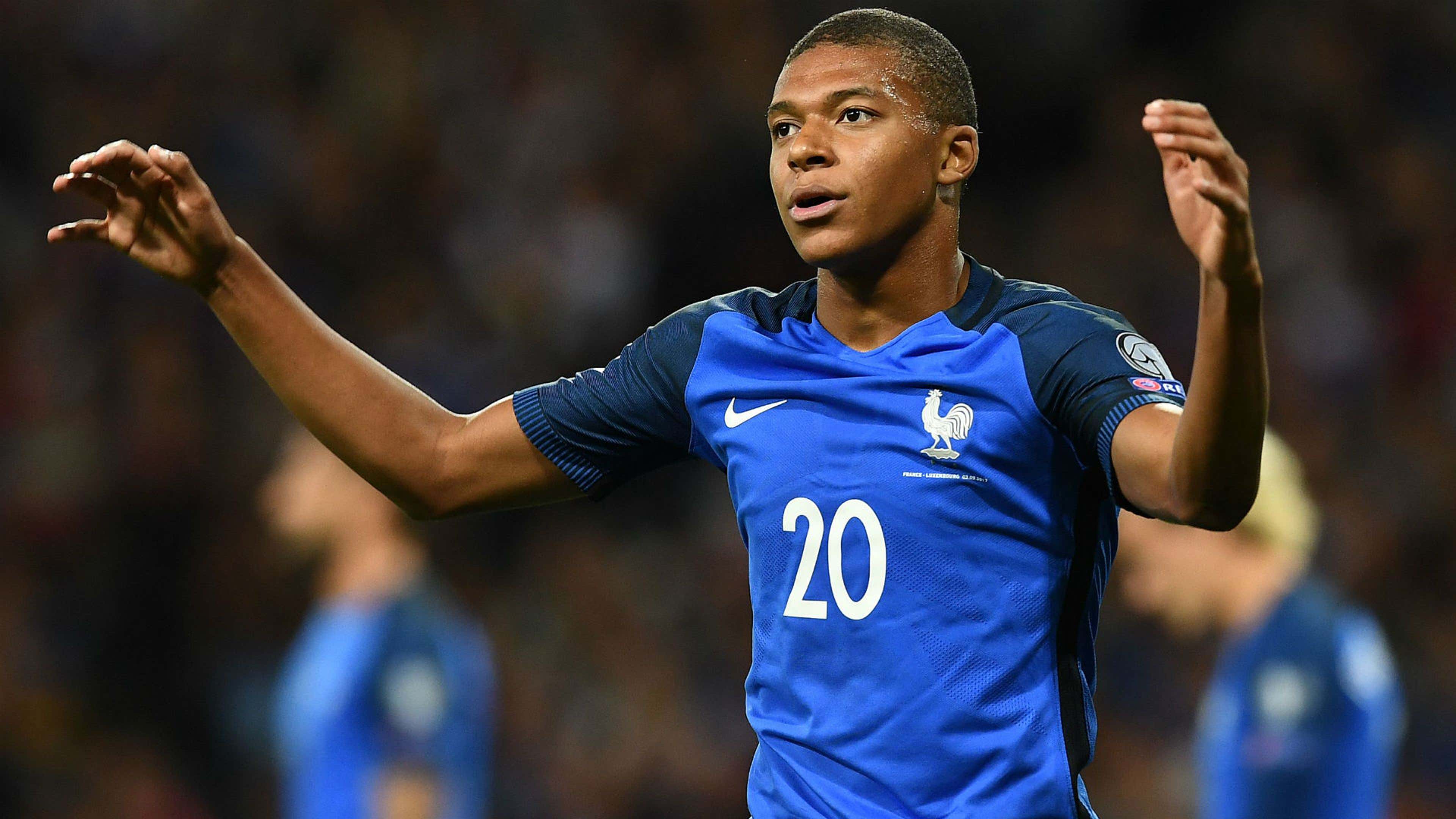 Kylian Mbappe France Luxembourg World Cup Qualifiers 03092017