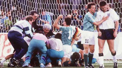 Germany vs England World Cup 1990