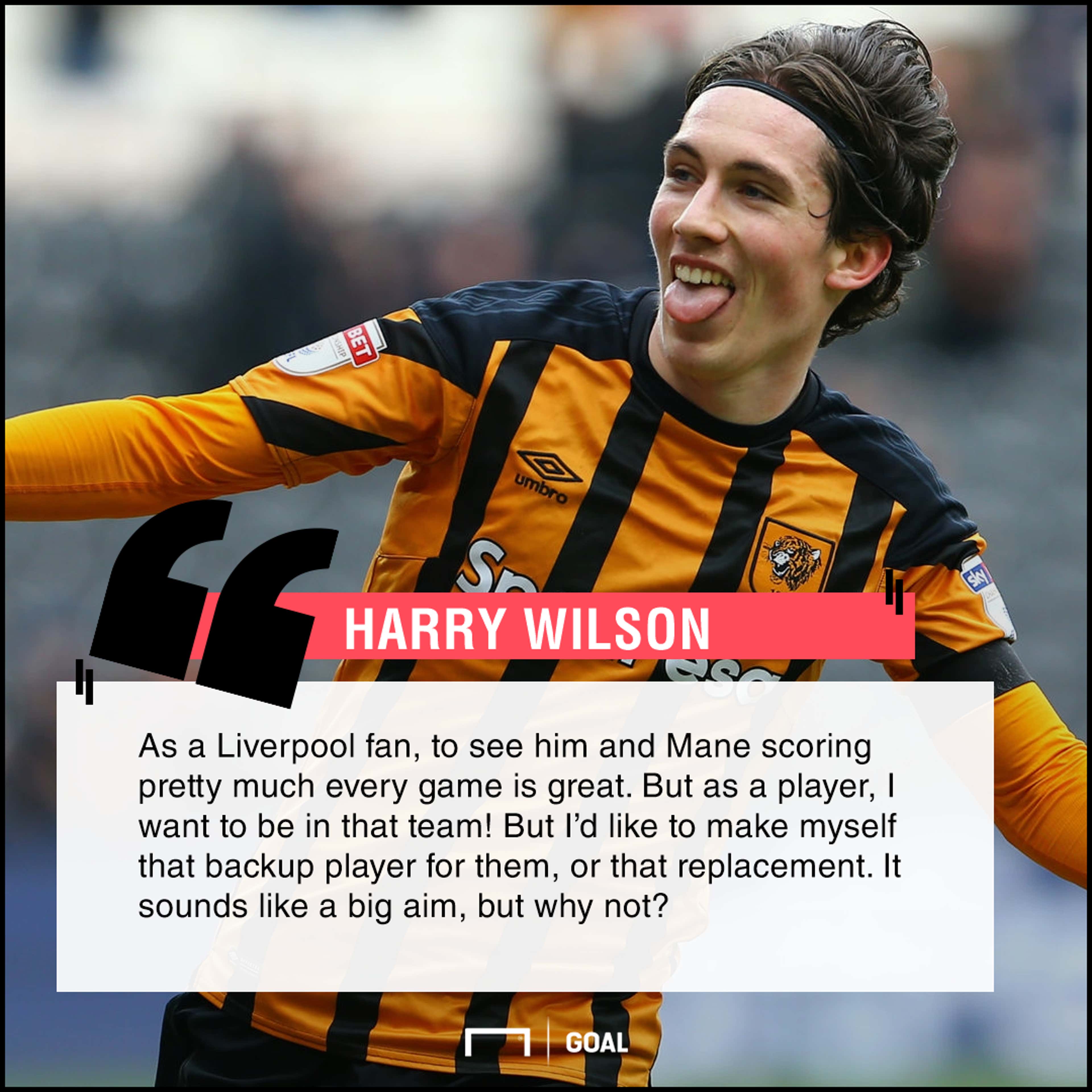 Harry Wilson on his Liverpool first team ambition