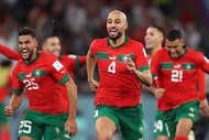 Sofyan Amrabat Morocco 2022