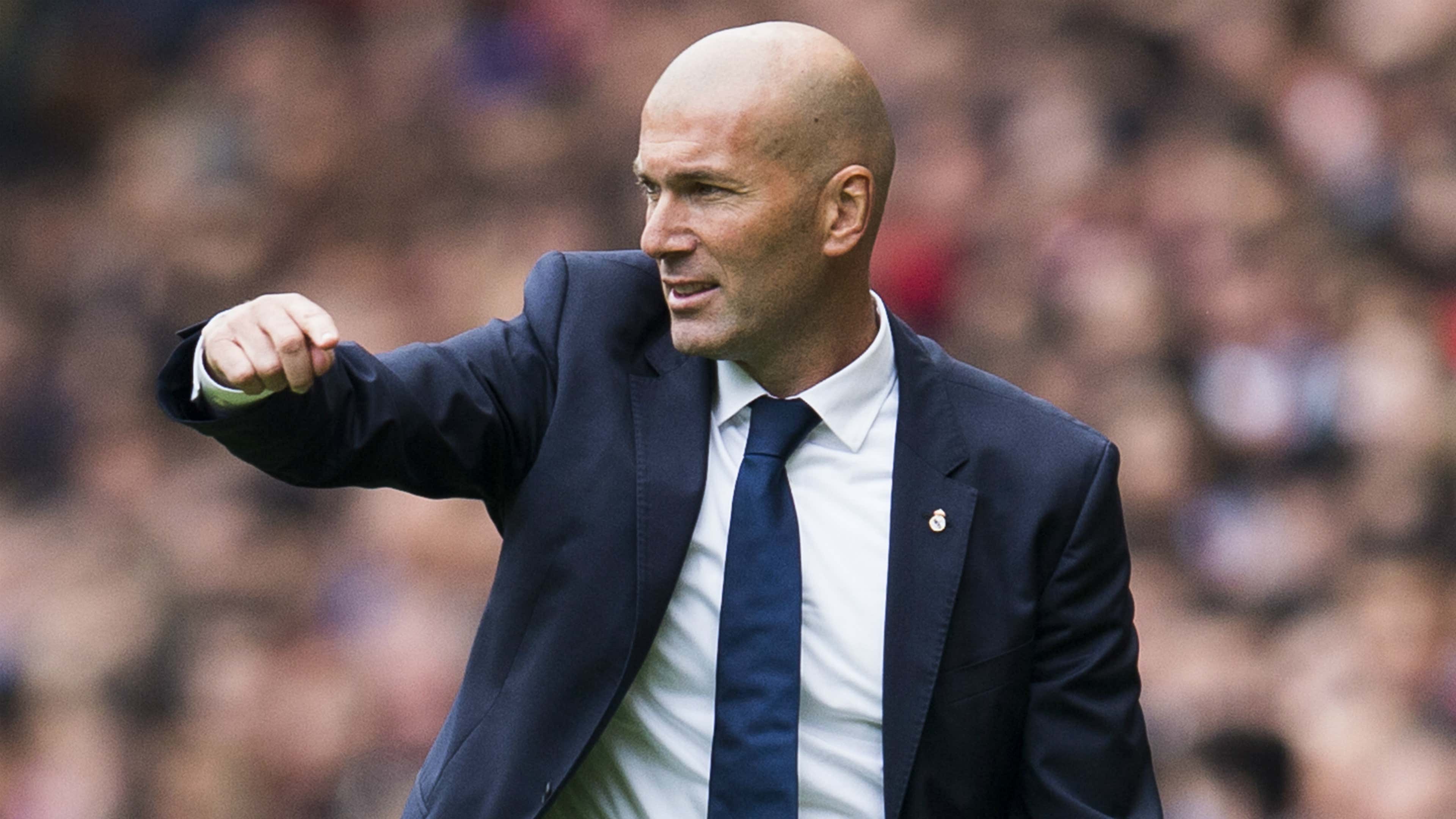 Zinedine Zidane Sporting Gijon Real Madrid La Liga