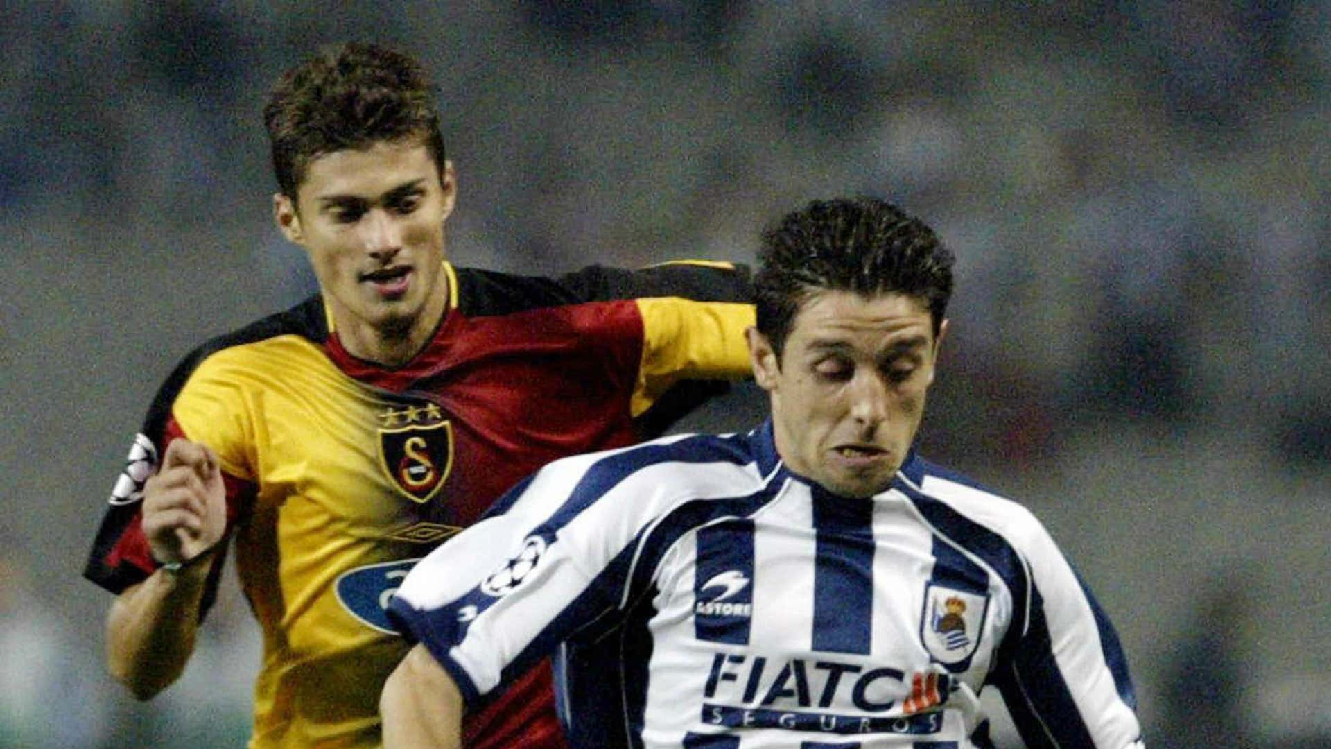 Gabriel Tamas Nihat Kahveci Galatasaray Real Sociedad 2003
