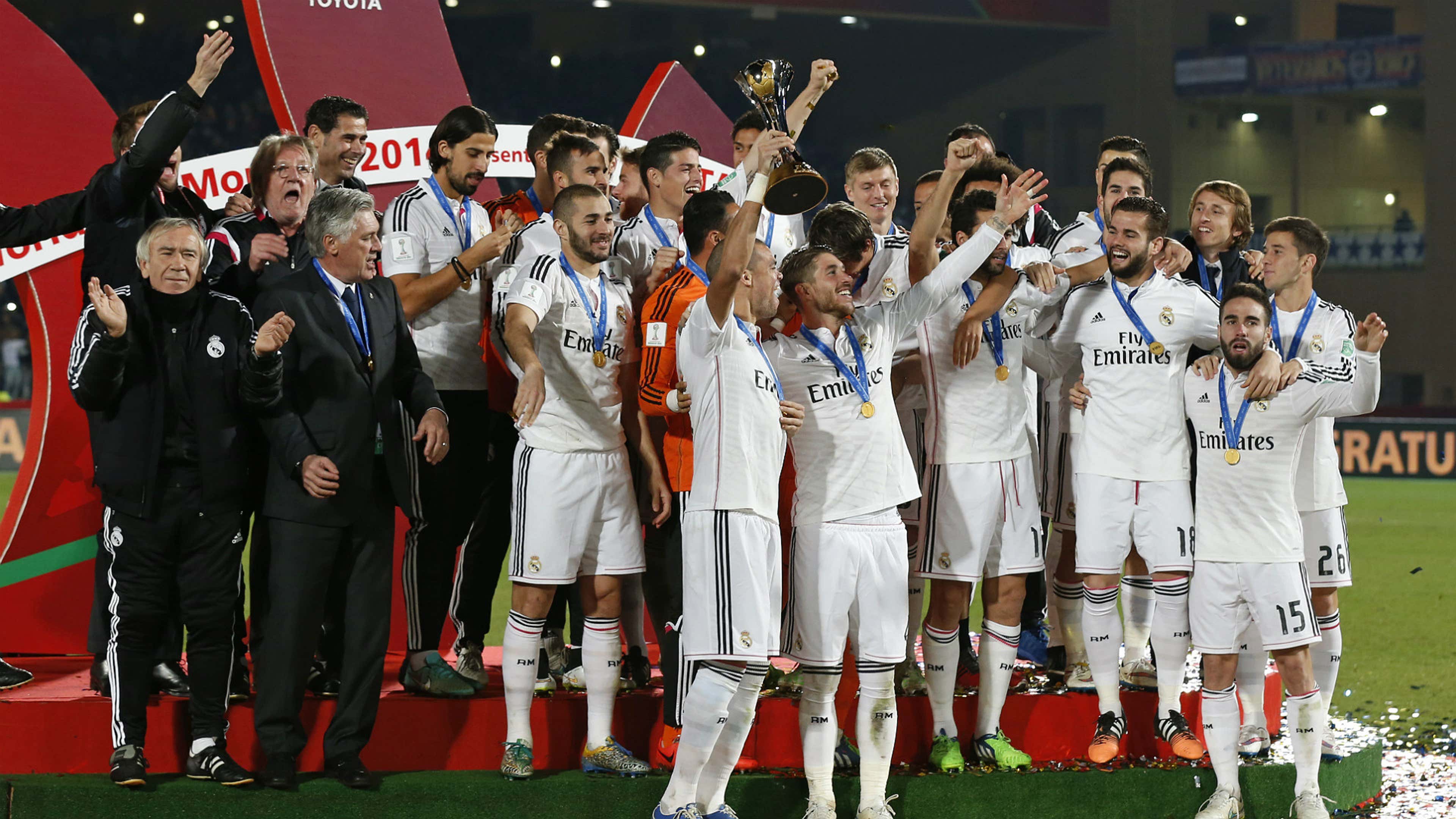 Carlo Ancelotti Real Madrid FIFA Club World Cup 2014