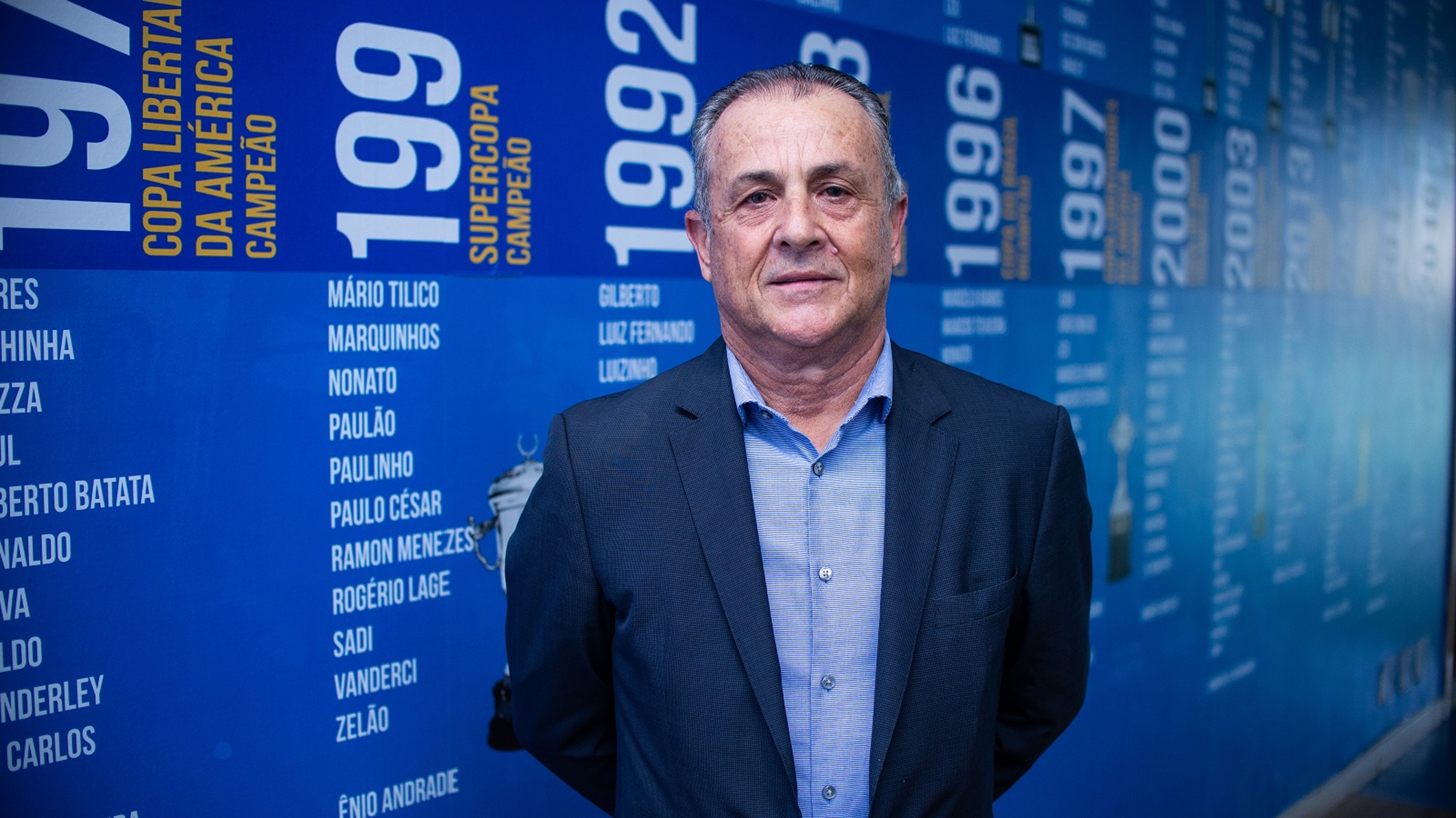 Ocimar Bolicenho ex diretor de futebol do Cruzeiro