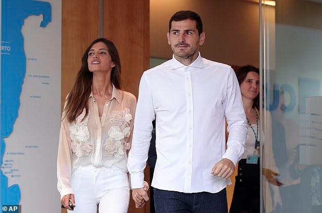 Iker Casillas and wife  - Sara Carbonero