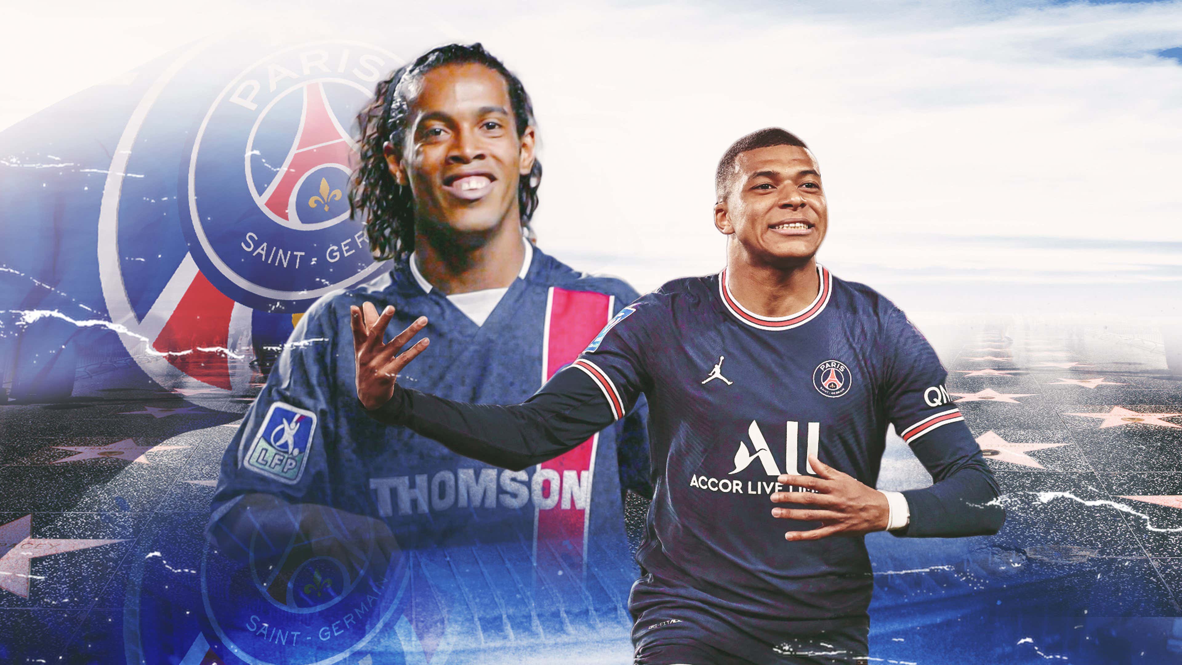PSG dream team Ronaldinho Mbappe