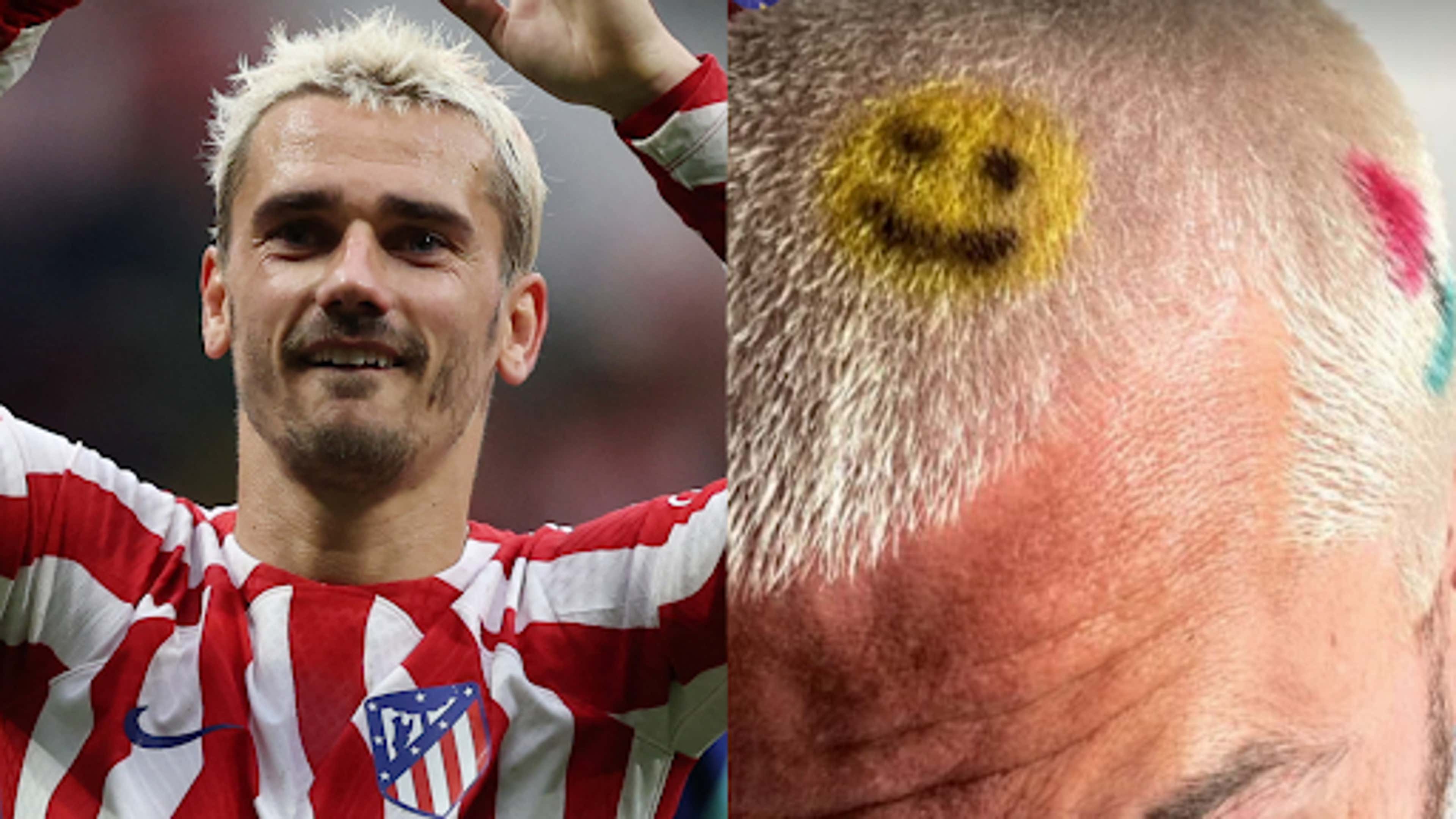Antoine Griezmann shows off latest crazy hairstyle as he enjoys ...