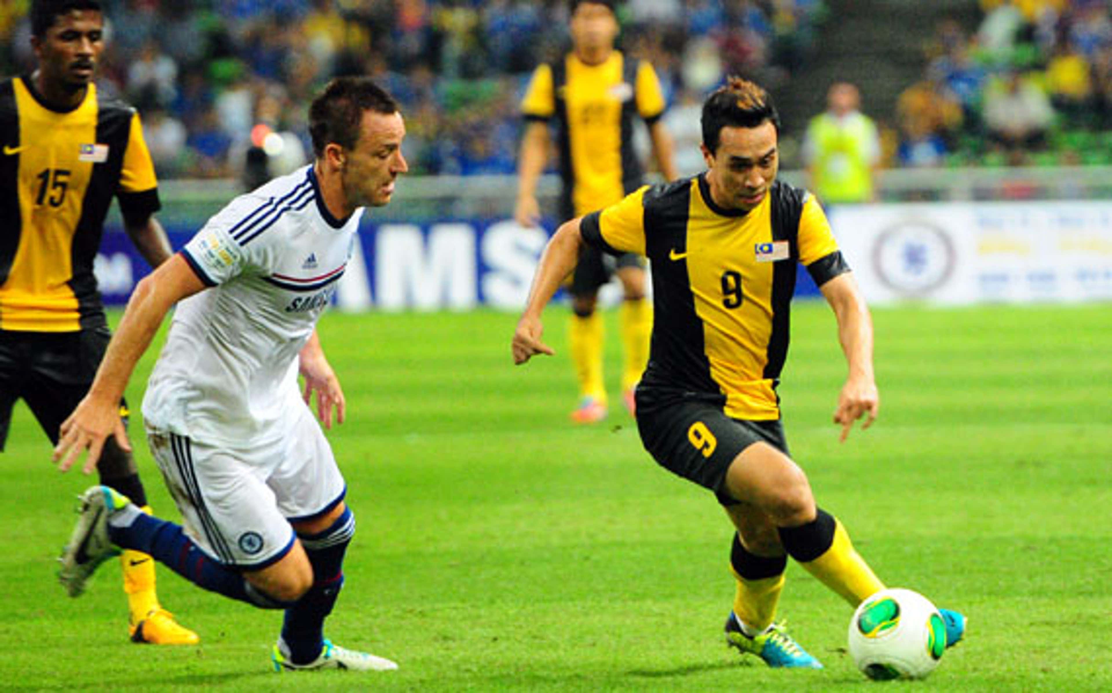 Malaysia vs Chelsea - John Terry - Norshahrul Idlan Talaha