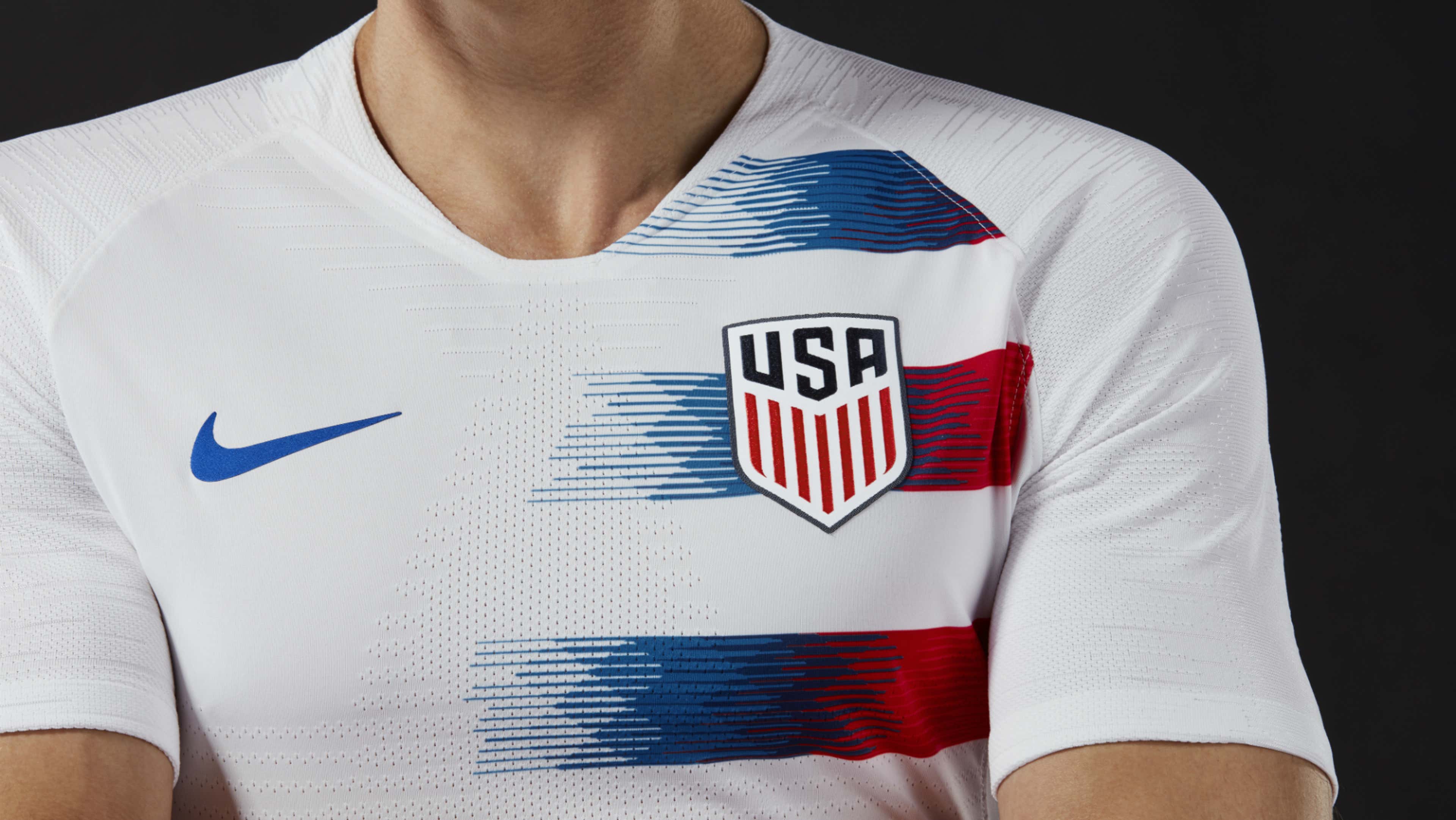 Subordinar Mamut Consultar U.S. Soccer unveils 2018 uniforms for USMNT and USWNT | Goal.com US