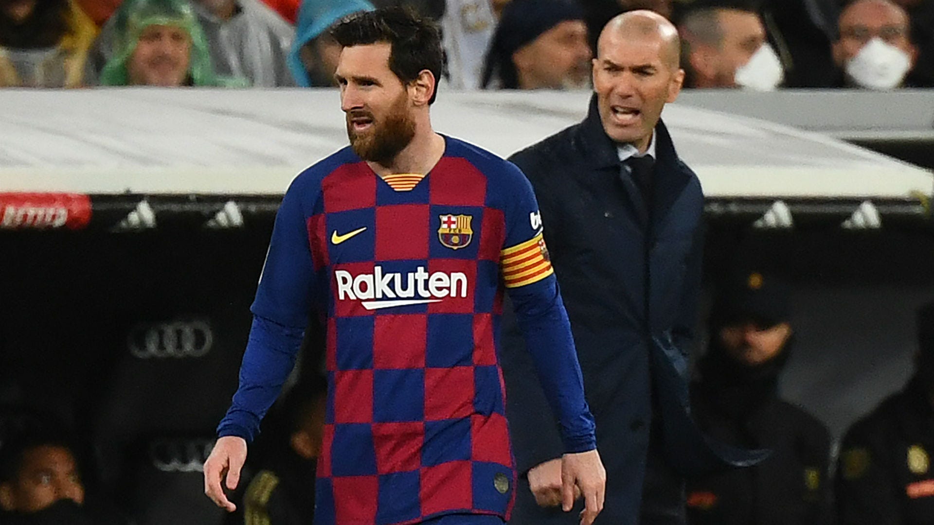 Messi nổi nóng, quát tháo đồng đội sau khi Barca thua Real Madrid ...