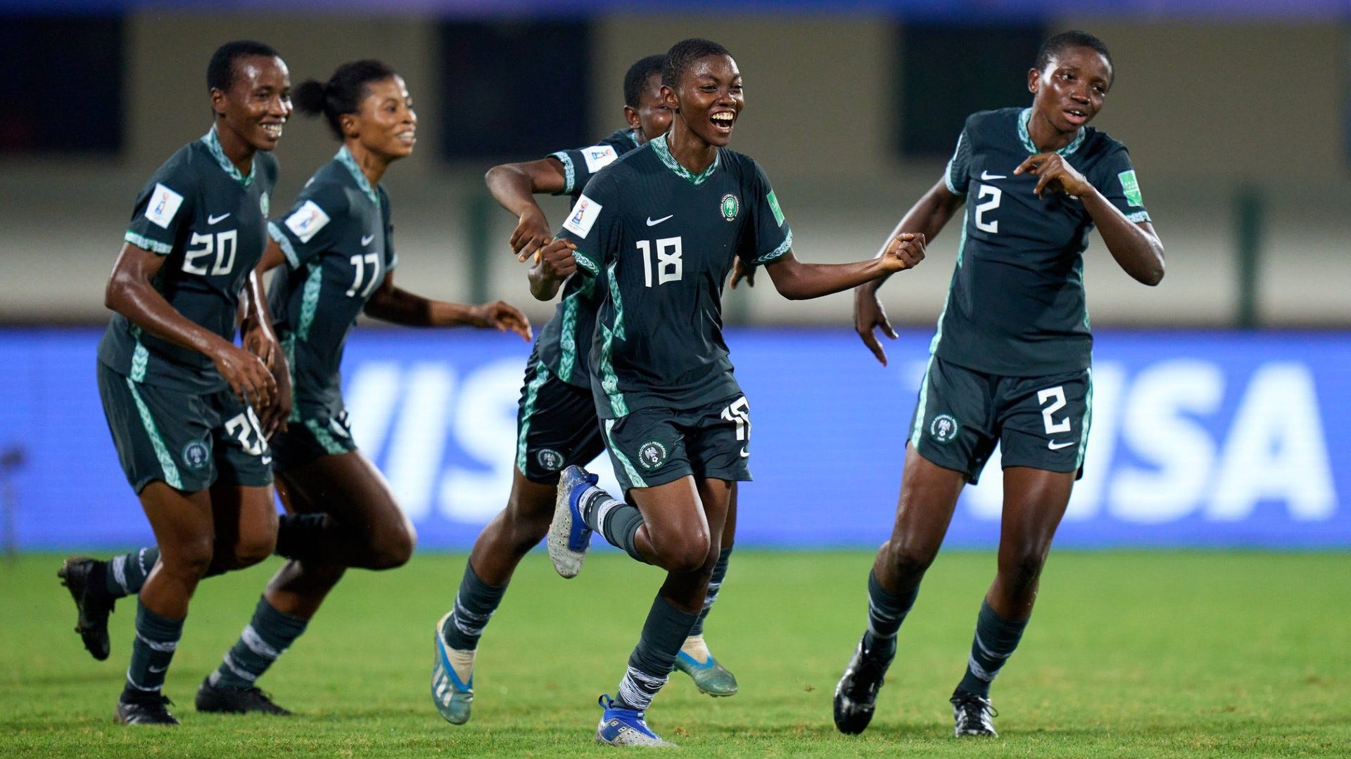 U17 Women's World Cup: Nigeria shock USA to reach first-ever semi ...
