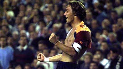 Francesco Totti Roma Real Madrid 2001