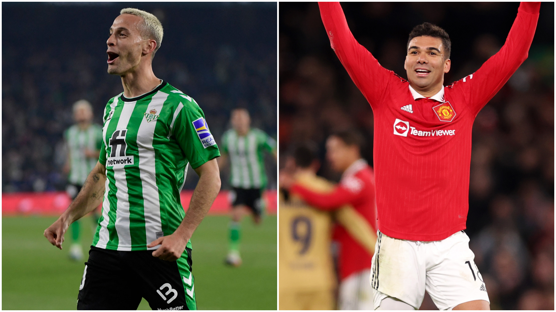 Betis contra manchester united