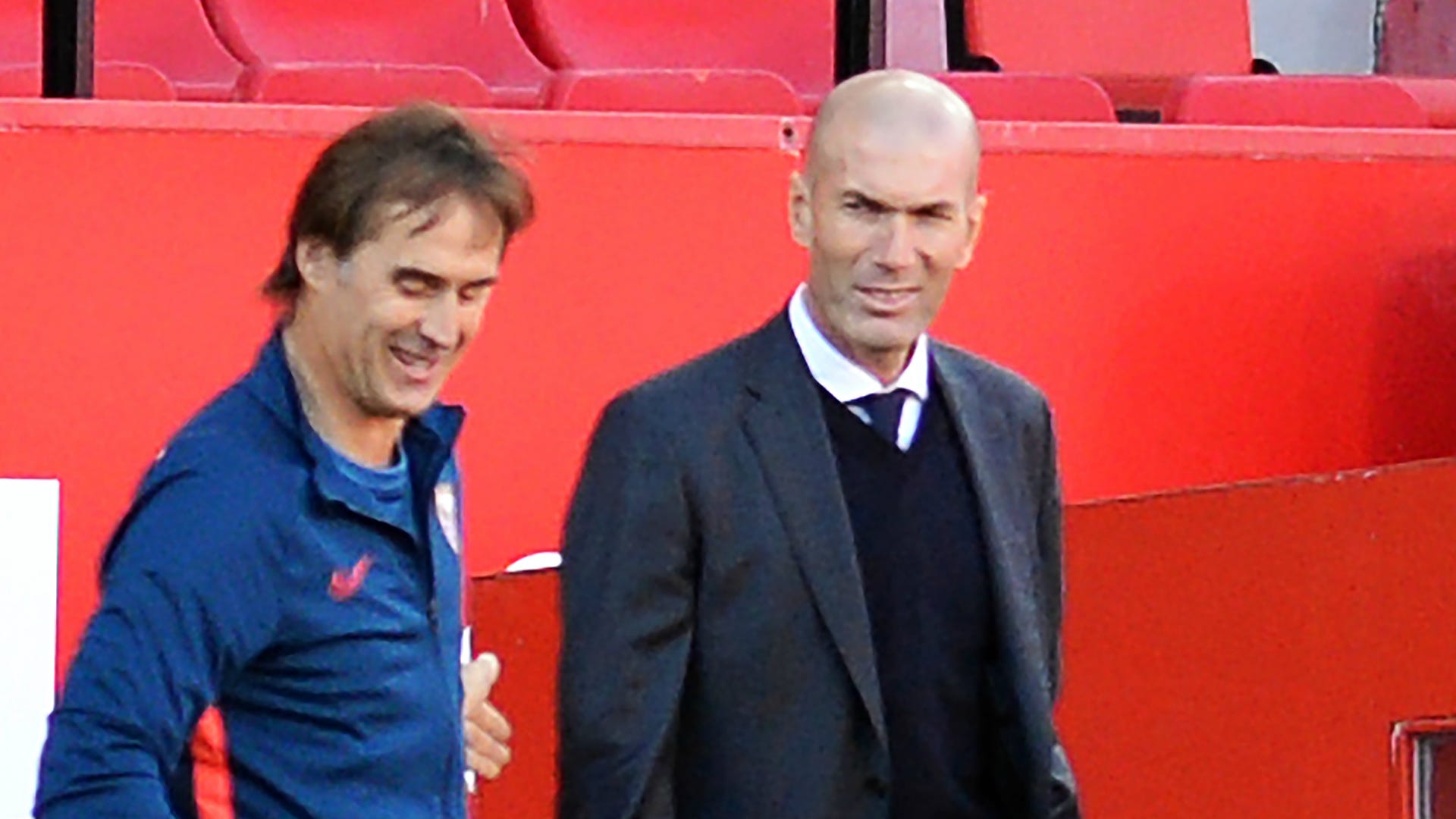Julen Lopetegui Zinedine Zidane Sevilla Real Madrid