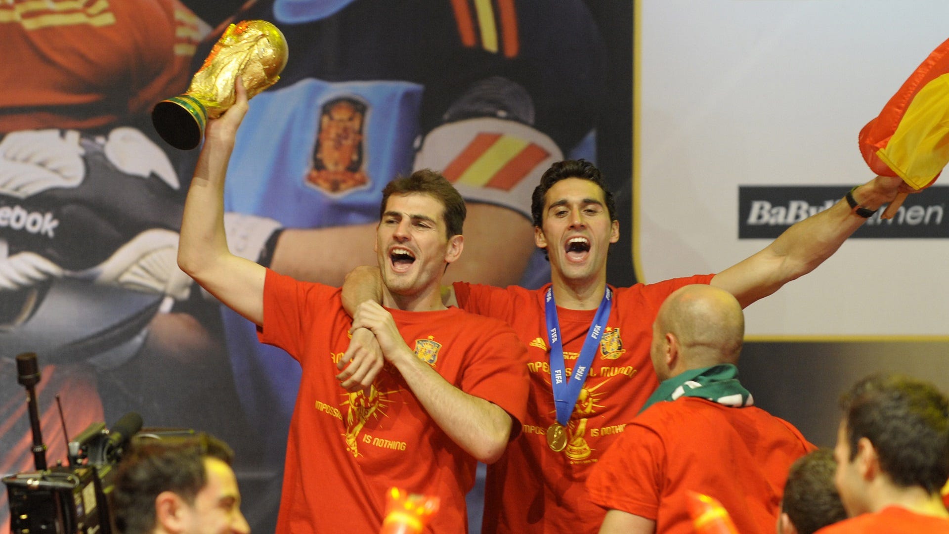 Alvaro Arbeloa Iker Casillas World Cup 2010