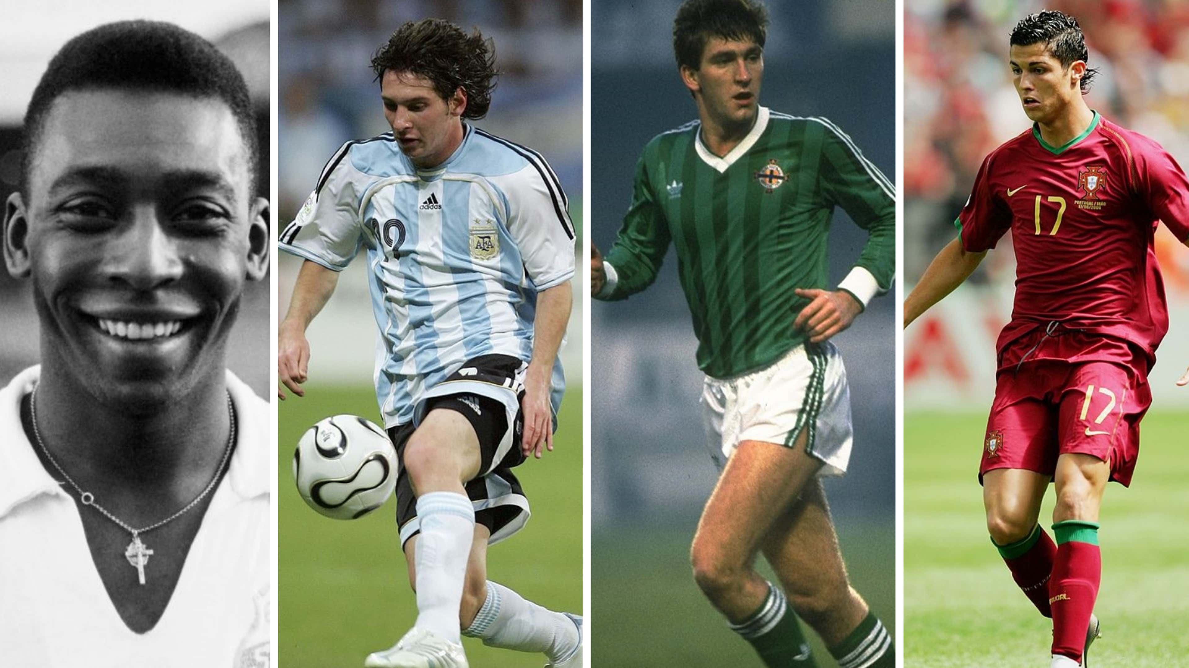 latitud Vástago Inactivo Messi, Pele or Ronaldo - Who is the youngest-ever to play in a World Cup? |  Goal.com UK