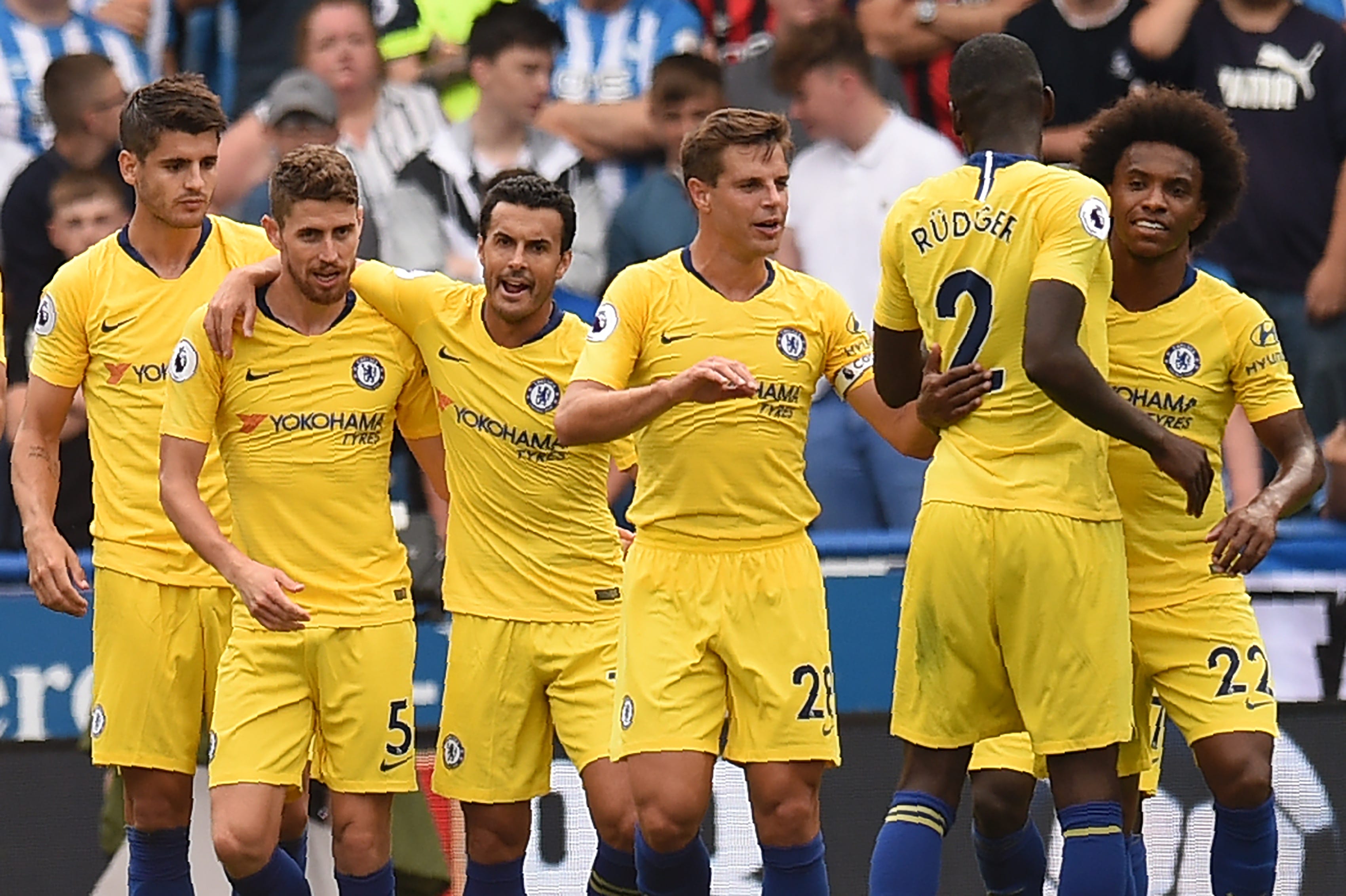 El Chelsea Sarri no tuvo piedad con el Huddersfield | Goal.com Espana