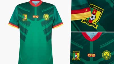 Cameroon home kit 2022 World Cup