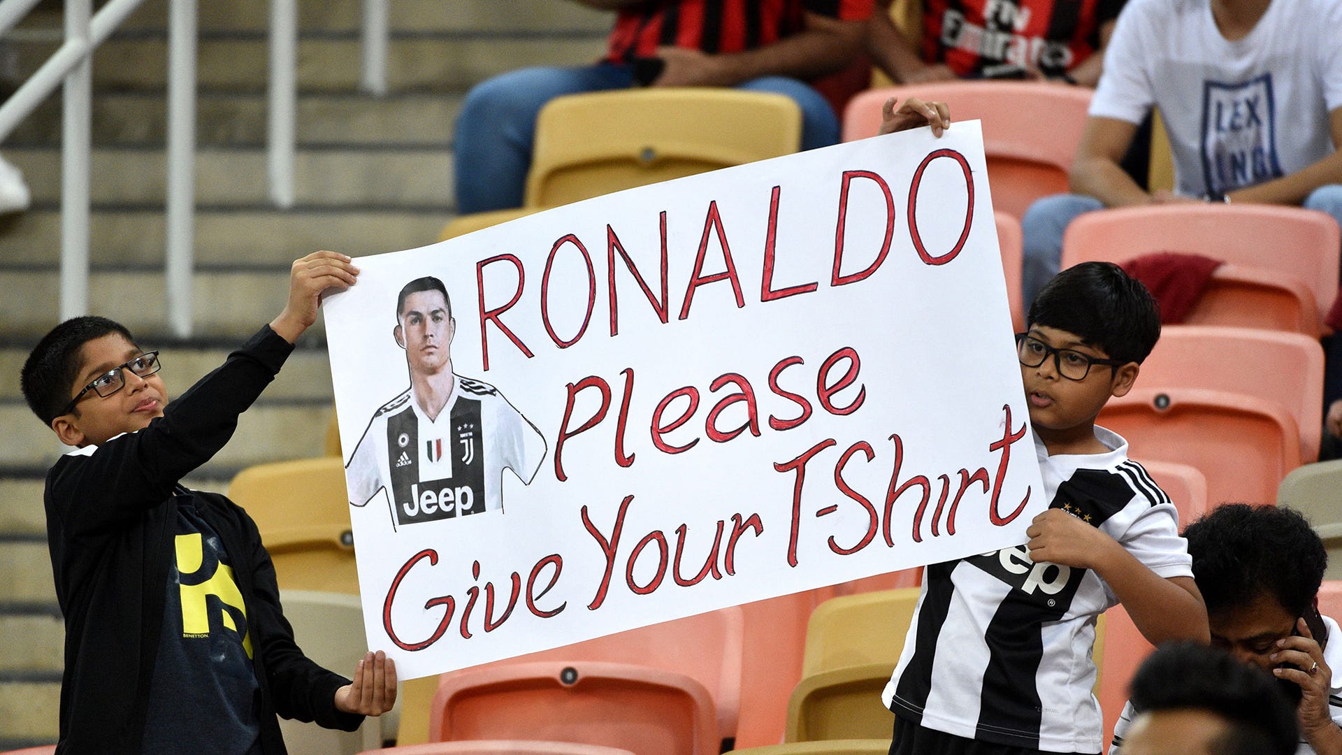 Cristiano Ronaldo Juventus banner