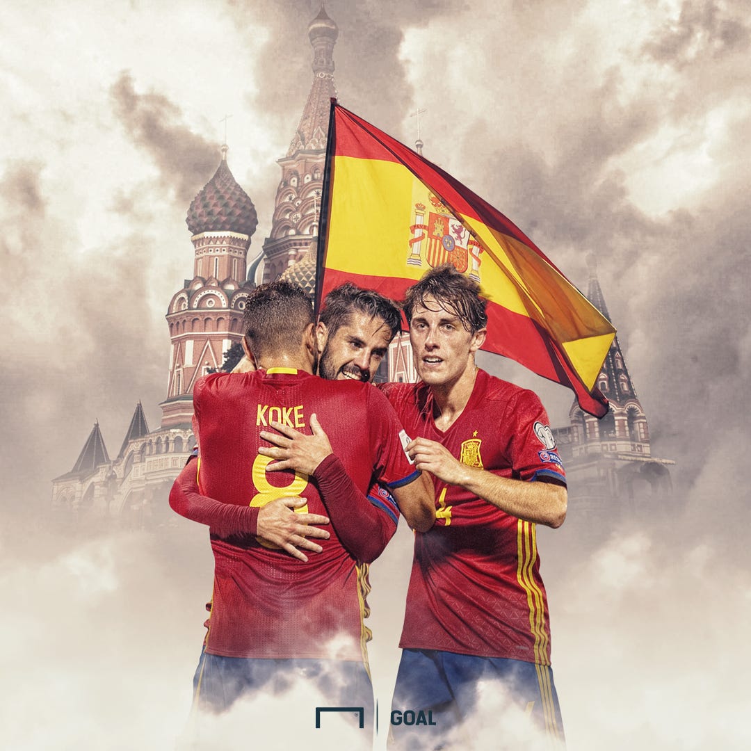 Spain World Cup GFX