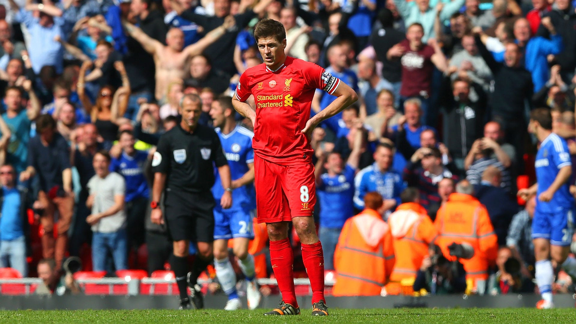 Steven Gerrard Chelsea Liverpool 2014