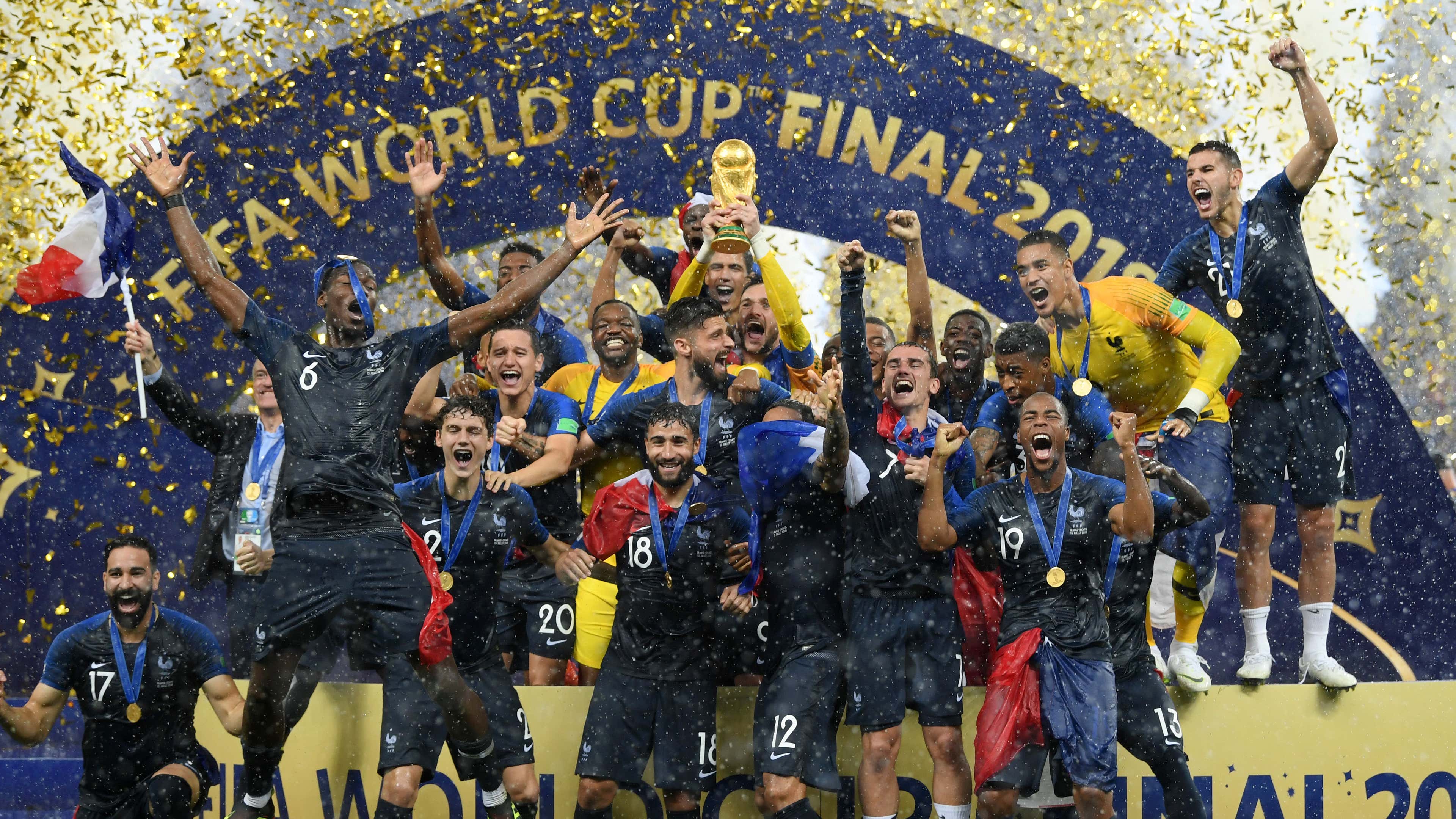 França x Croácia na final da Copa do Mundo de 2018