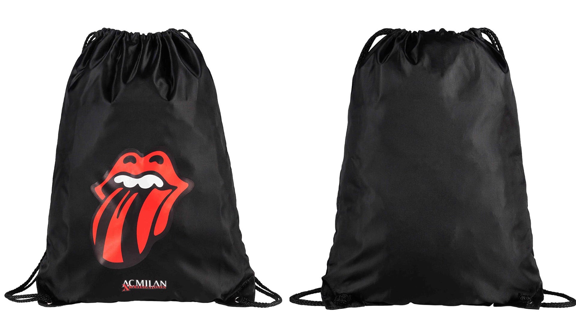 AC Milan x Rolling Stones gym sack 