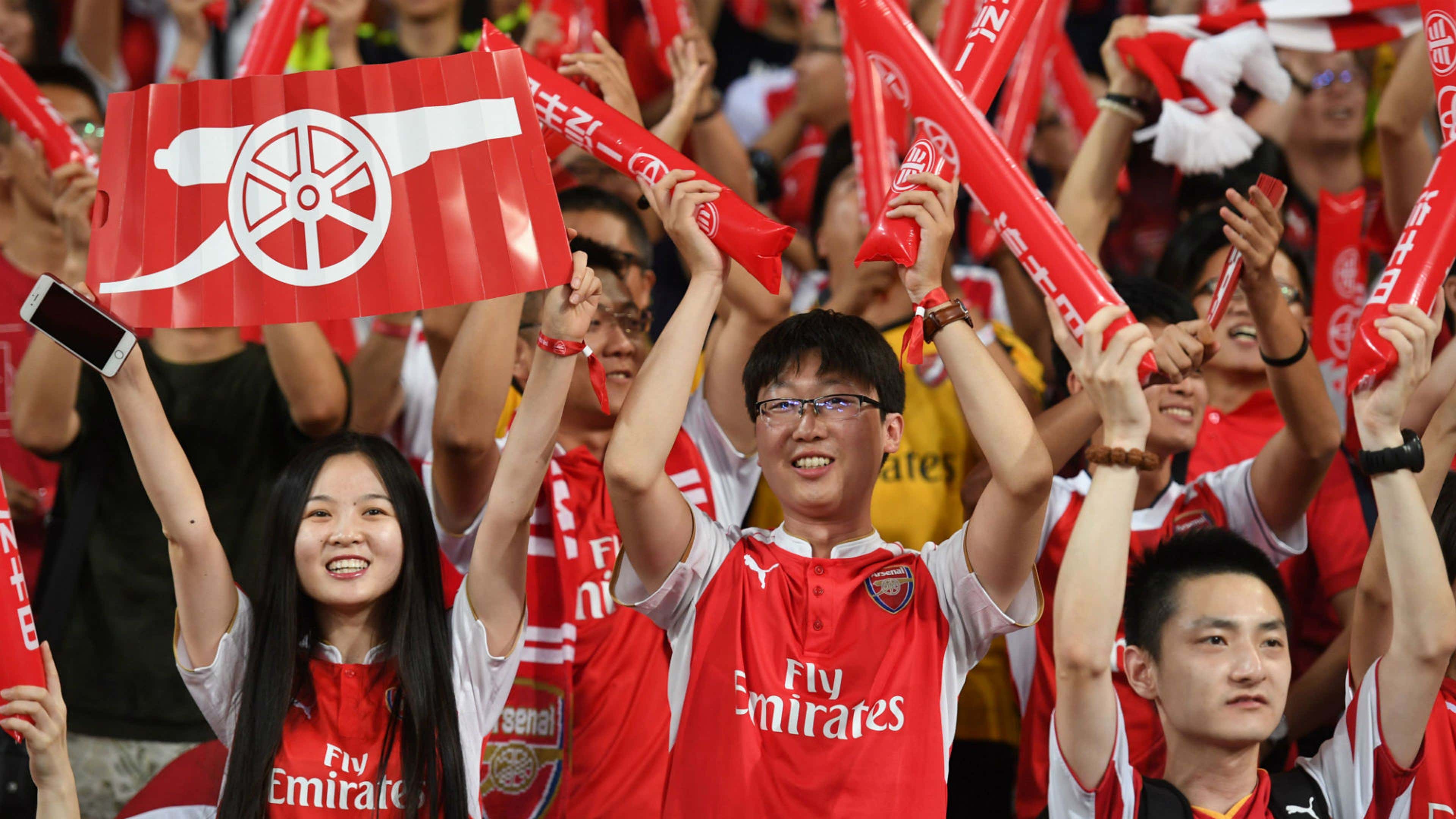 Arsenal fans China