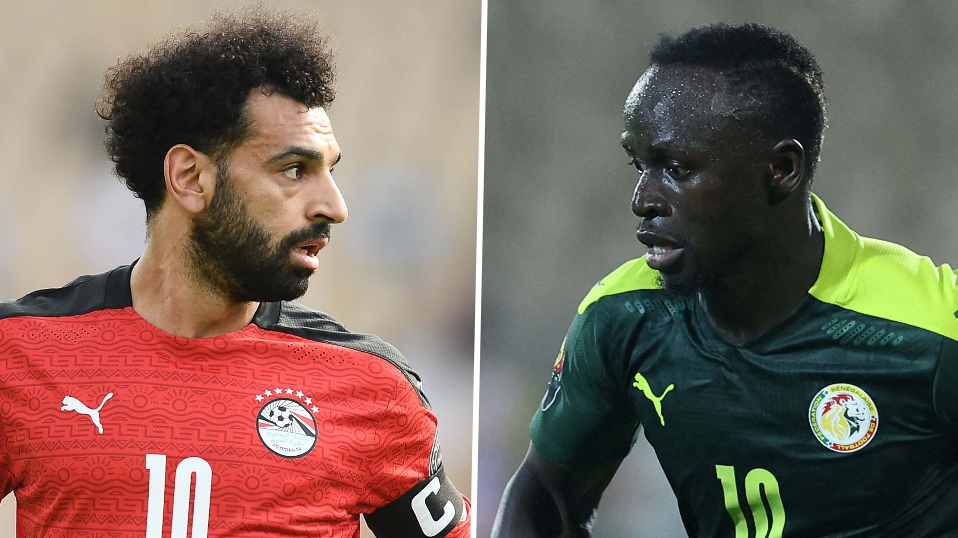 Mohamed Salah Sadio Mane Egypt Senegal