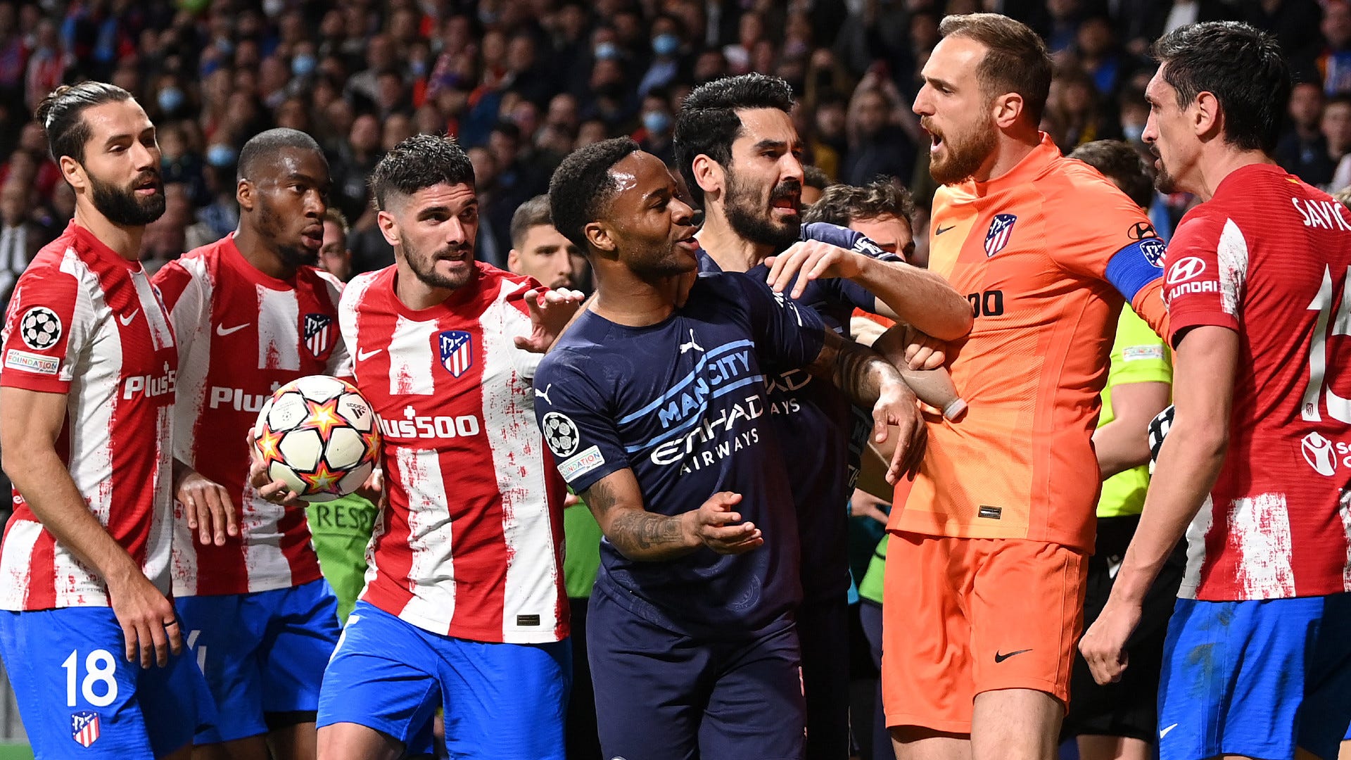 ATLETICO MADRID MANCHESTER CITY CHAMPIONS LEAGUE 13042022