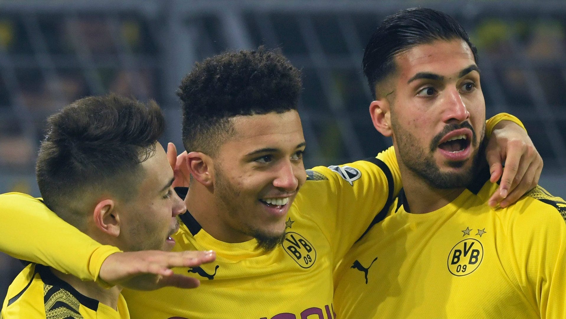 Jadon Sancho Emre Can Borussia Dortmund