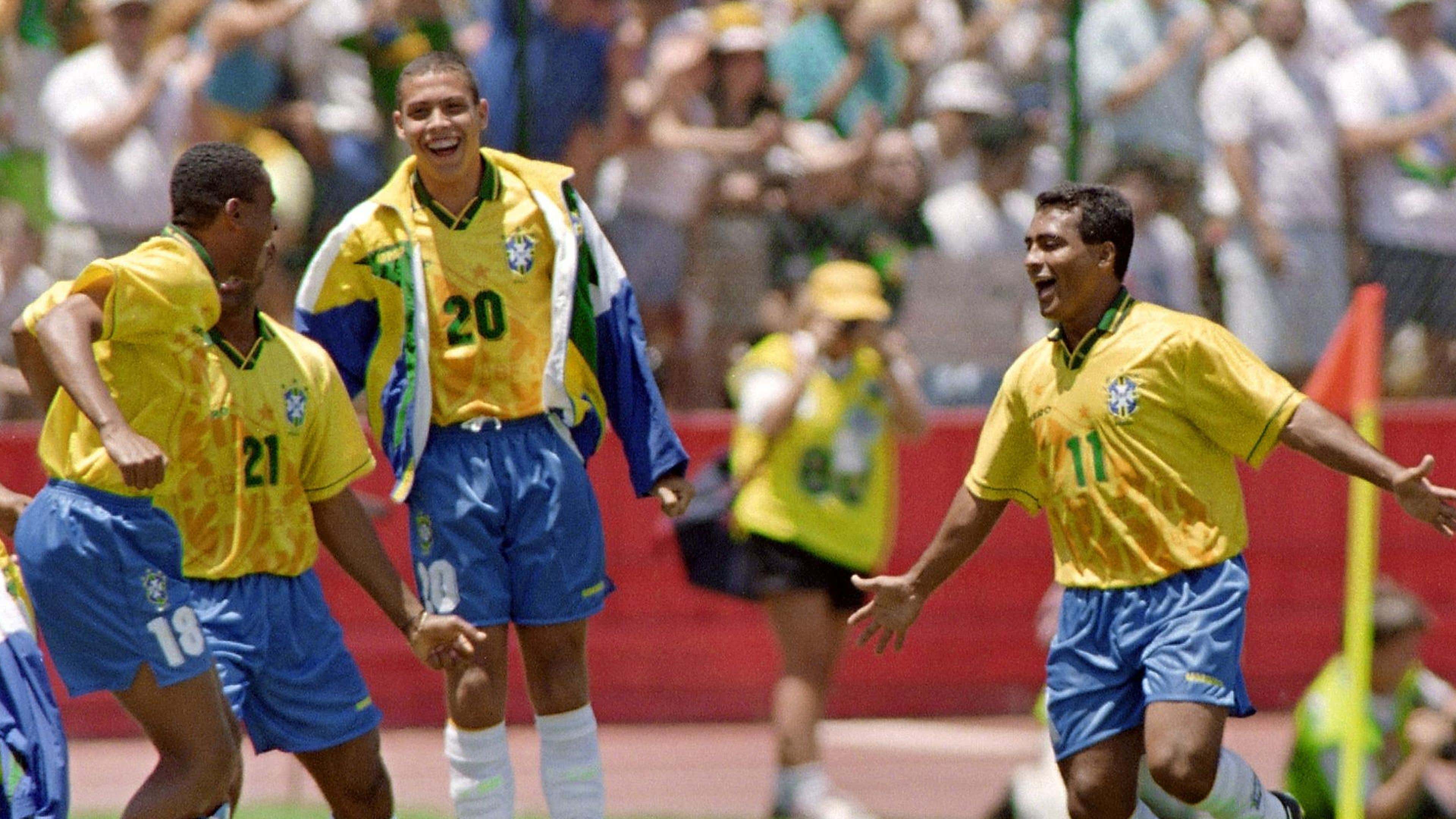 Brazil Russia 1994 World Cup Romario Ronaldo Nazario Paulo Sergio