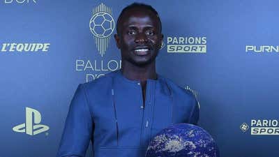 Sadio Mane of Senegal.