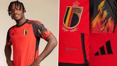 Belgium home kit World Cup 2022