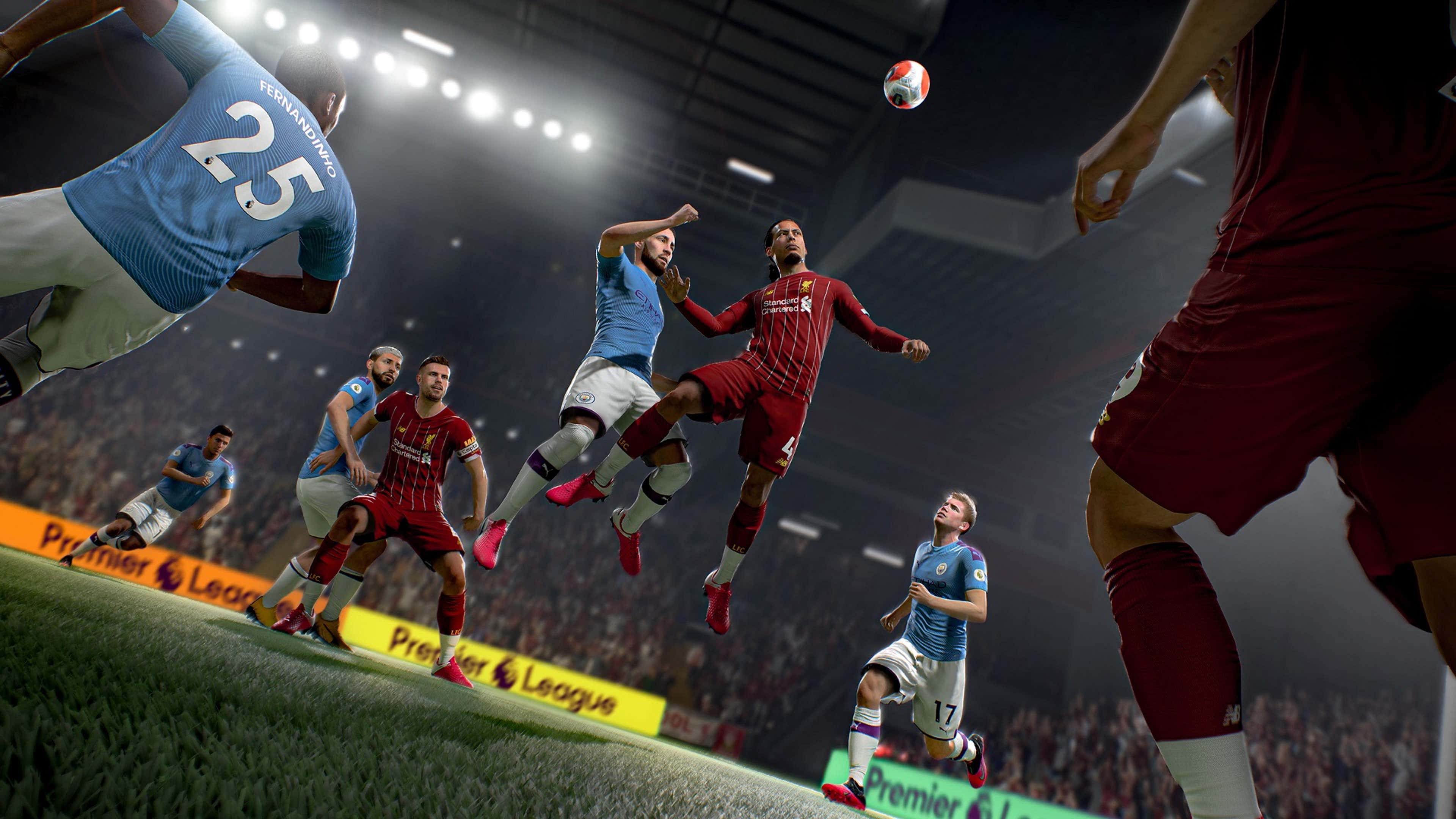 FIFA 21 Liverpool Man City
