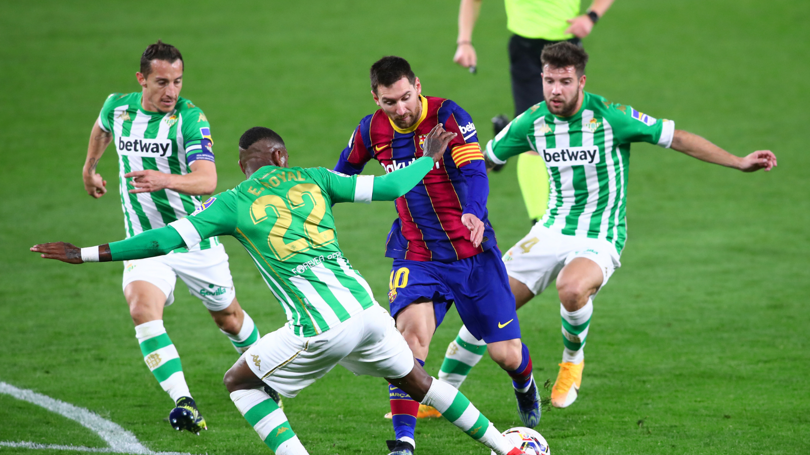 Por qué Messi no el Betis vs. Barcelona de 2020/21? | Goal.com Espana