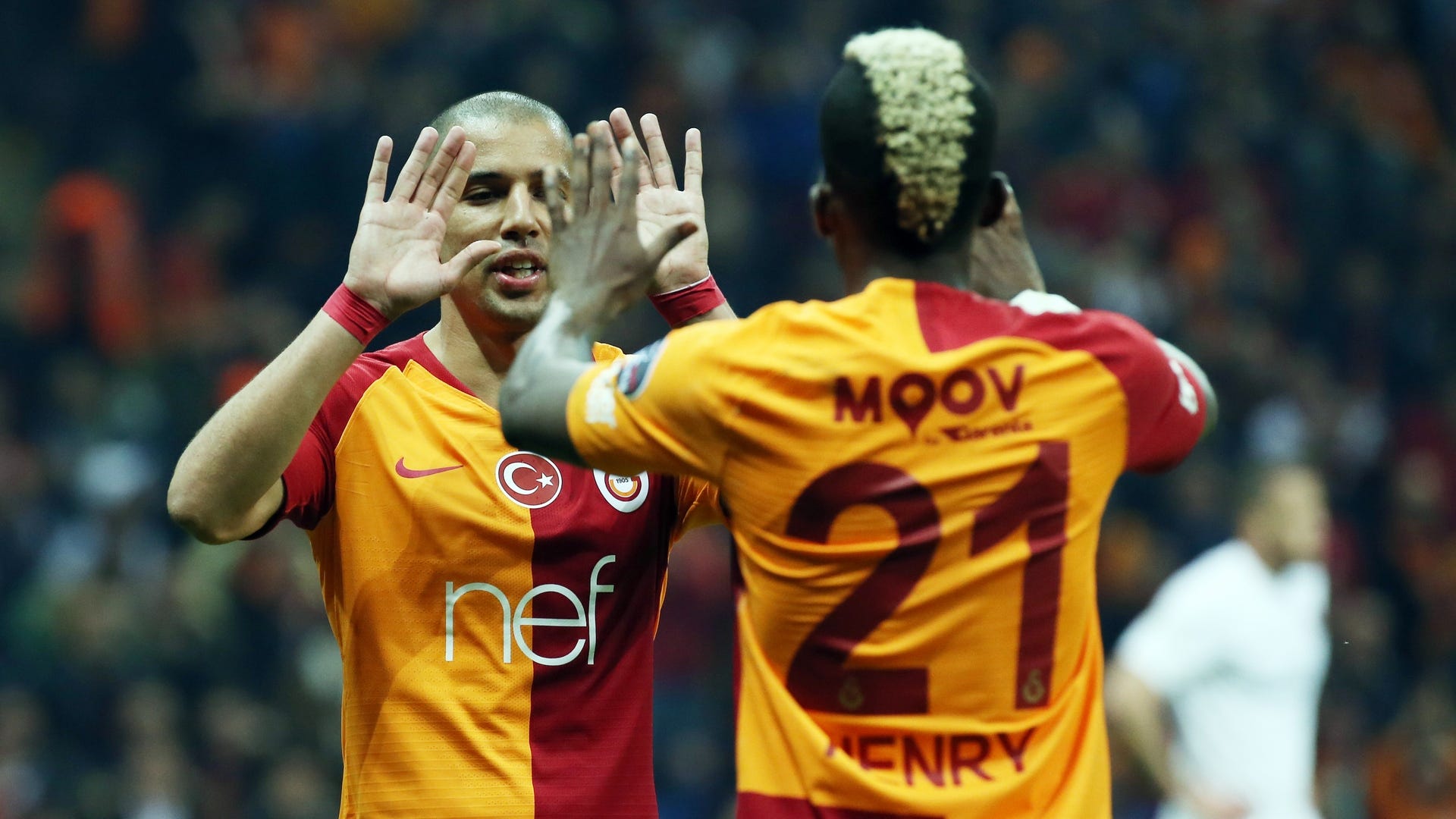 Sofiane Feghouli Henry Onyekuru Galatasaray