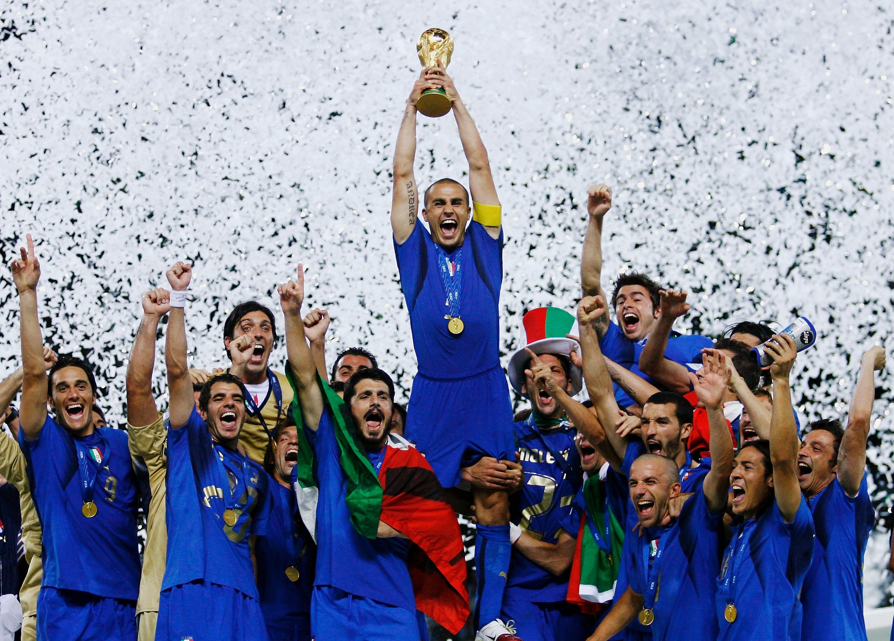 Cuántas finales del Mundial jugó la Selección de Italia