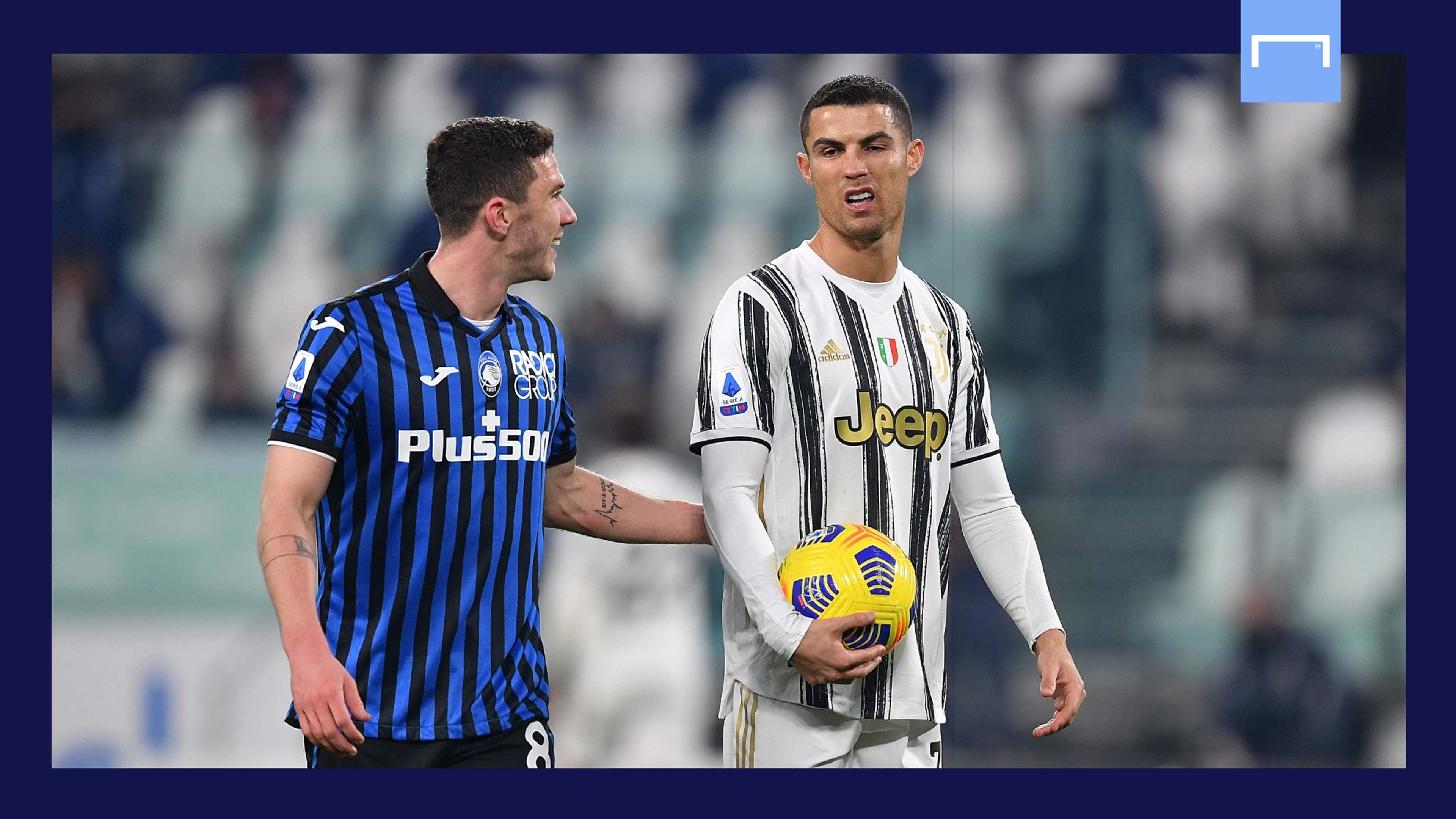 Cristiano Ronaldo Juventus Atalanta Serie A GFX